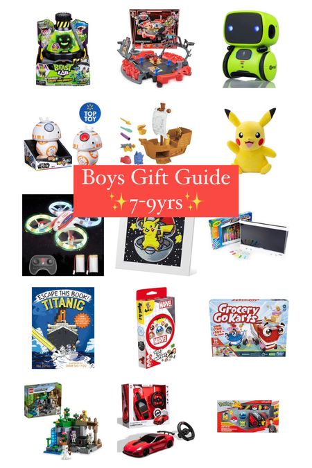 Boys gift guide. All the hottest toys my 8yr old wants plus the gifts we’re giving him. Beast lab kit, Crayola light board, Pokémon clip & go belt bag set. Gift guide for boys. Boy’s Christmas gift ideas. Pokémon gifts. Remote control gifts. Kids gift guide. Affordable kids Christmas gifts

#LTKGiftGuide #LTKkids #LTKCyberWeek