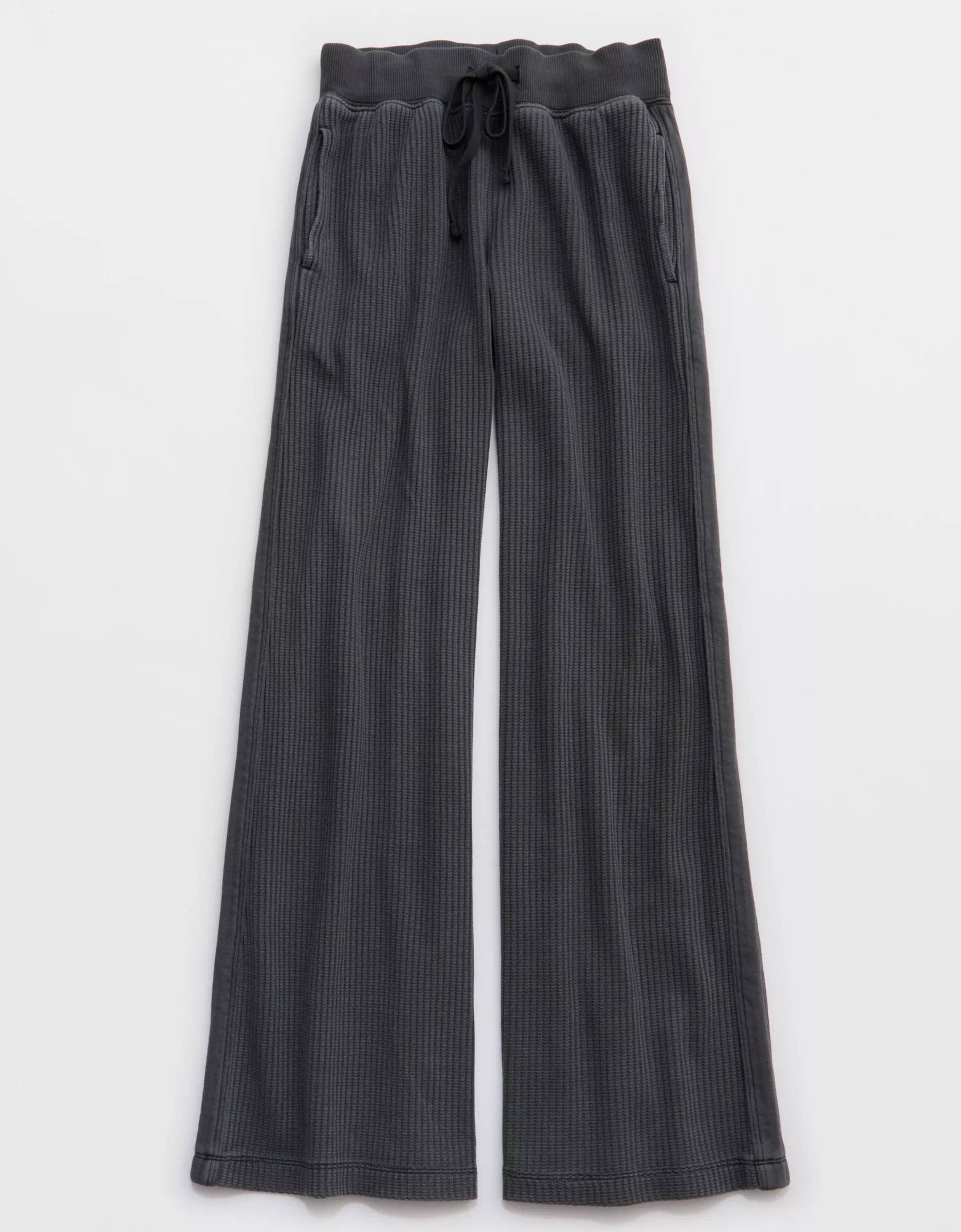 Aerie Essential Waffle Trouser | Aerie