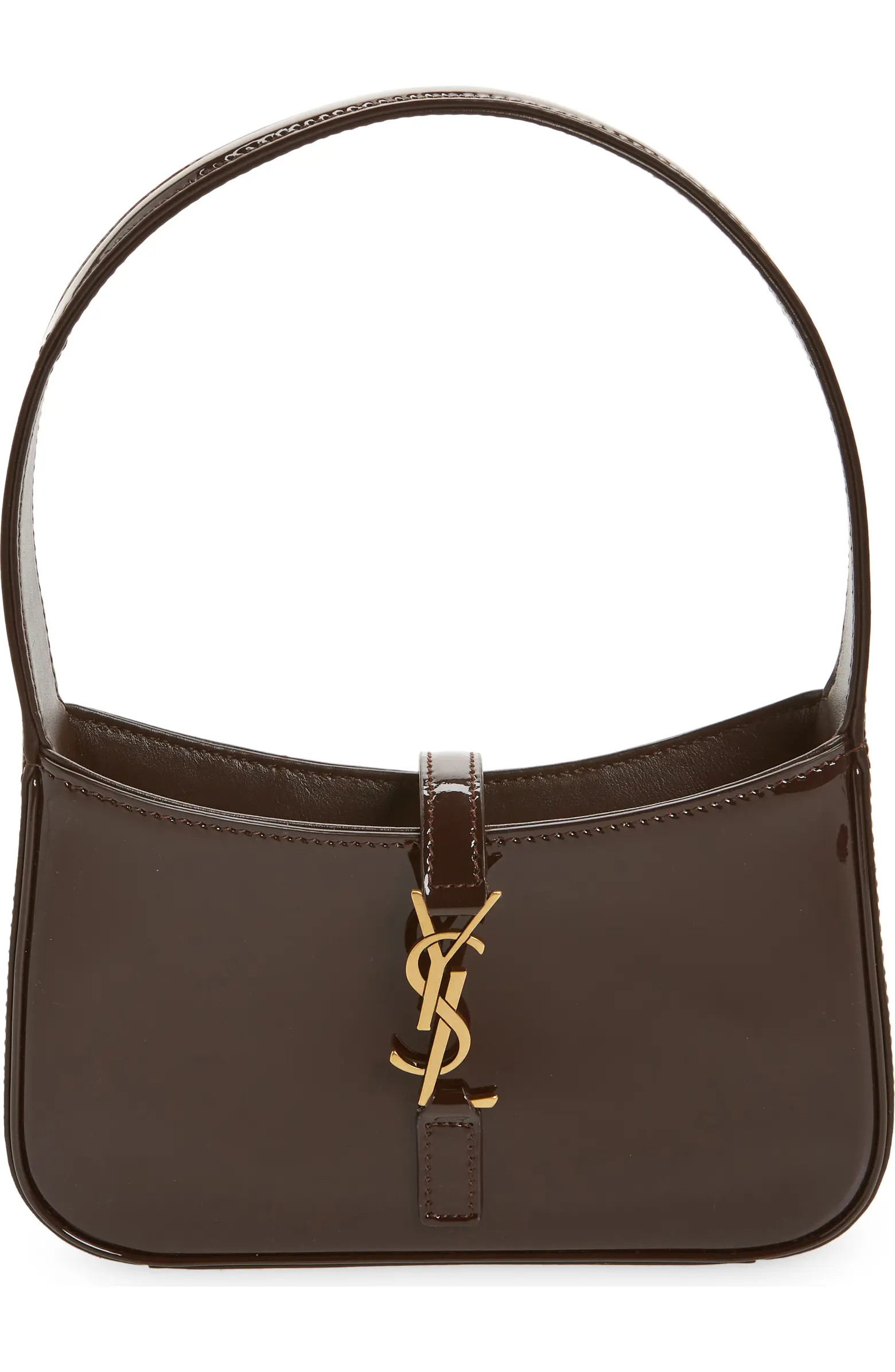 Mini Le 5 À 7 Patent Leather Hobo Bag | Nordstrom