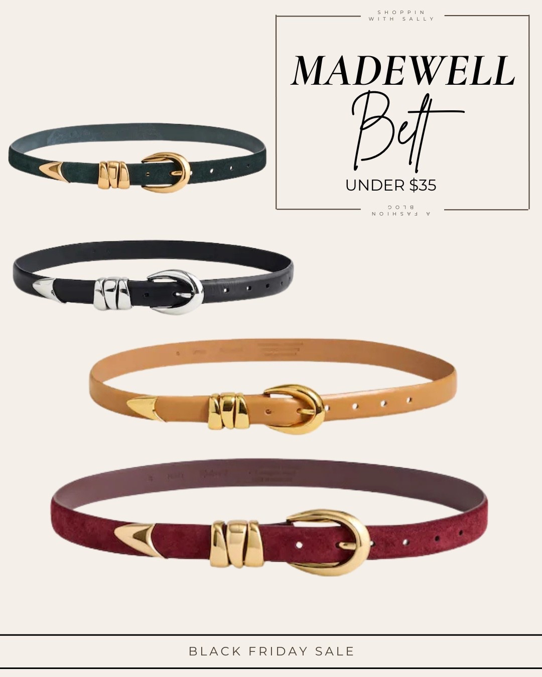 One of my go to belts!!! 

#LTKCyberWeek #LTKGiftGuide #LTKHoliday