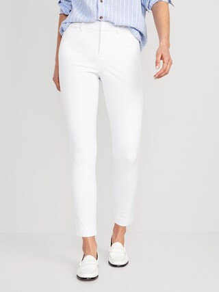 High-Waisted Pixie Skinny Ankle Pants for Women | Old Navy (US)