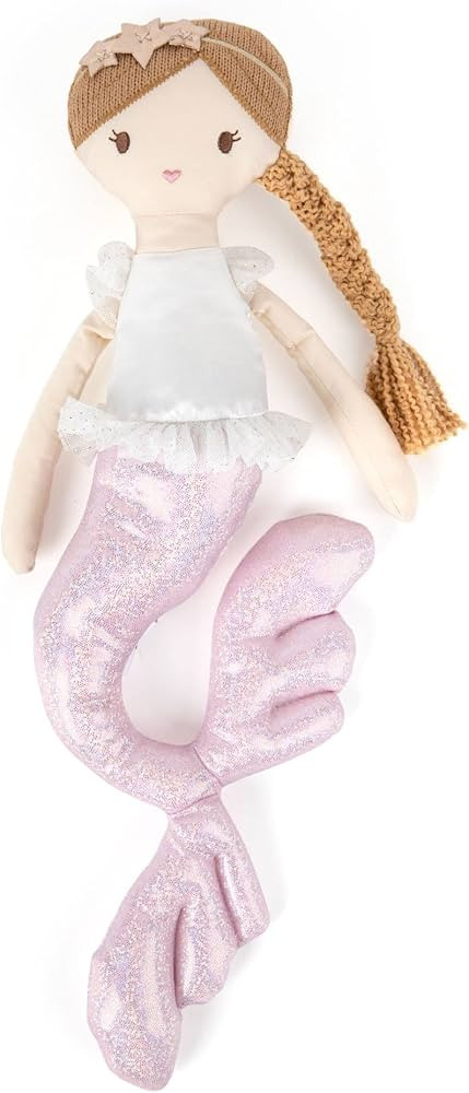 Laila and Lainey Plush Mermaid - Soft Mermaid Doll | Amazon (US)