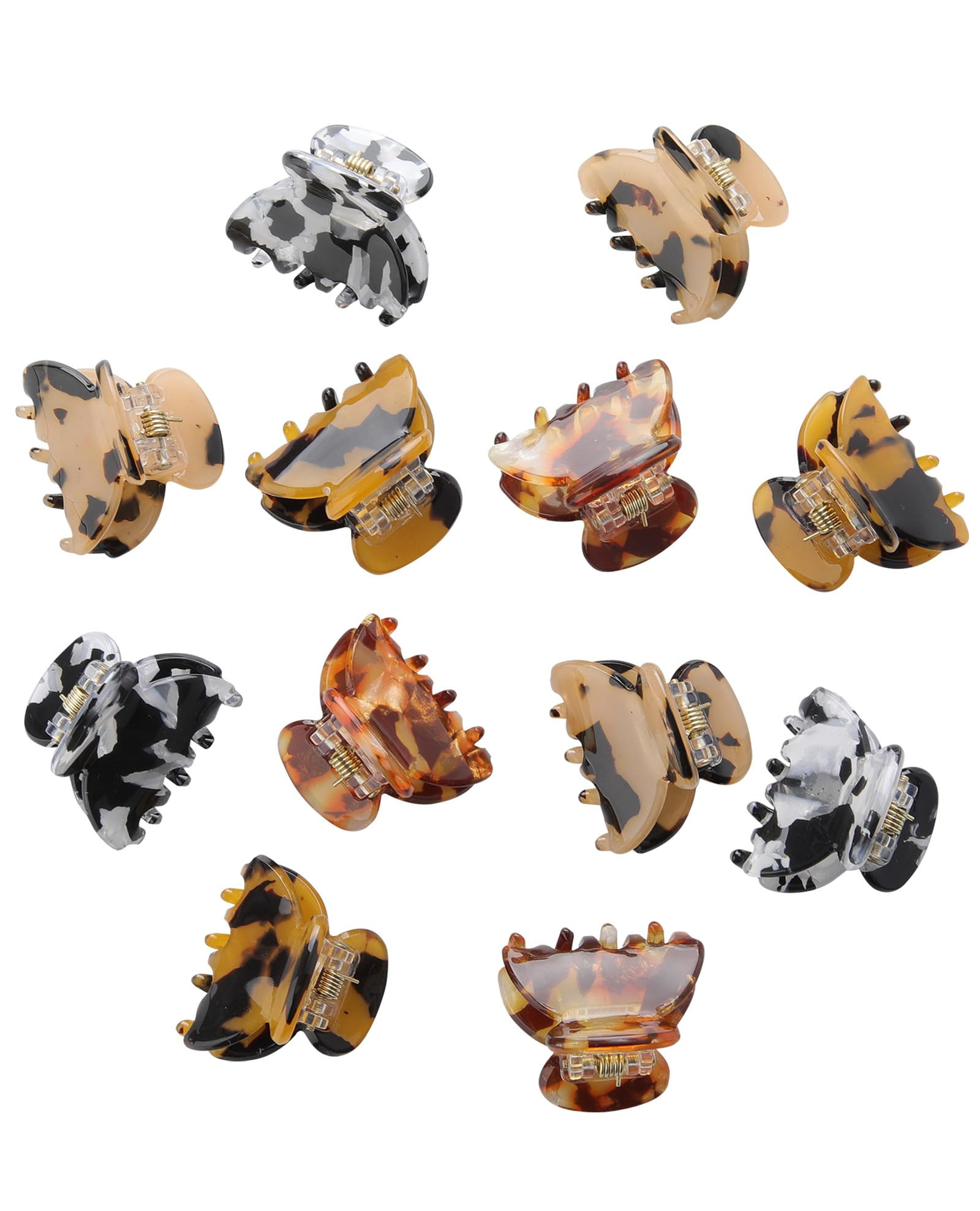 Lot de 12 petites pinces à cheveux pour cheveux fins, accessoires de coiffure classiques pour fe... | Amazon (FR)