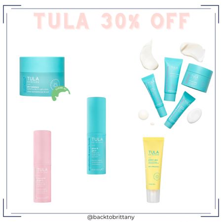 Tula Black Friday 30% off sale! No code needed

Moisturizer, lip balm, sunscreen 

#LTKbeauty #LTKGiftGuide #LTKCyberweek