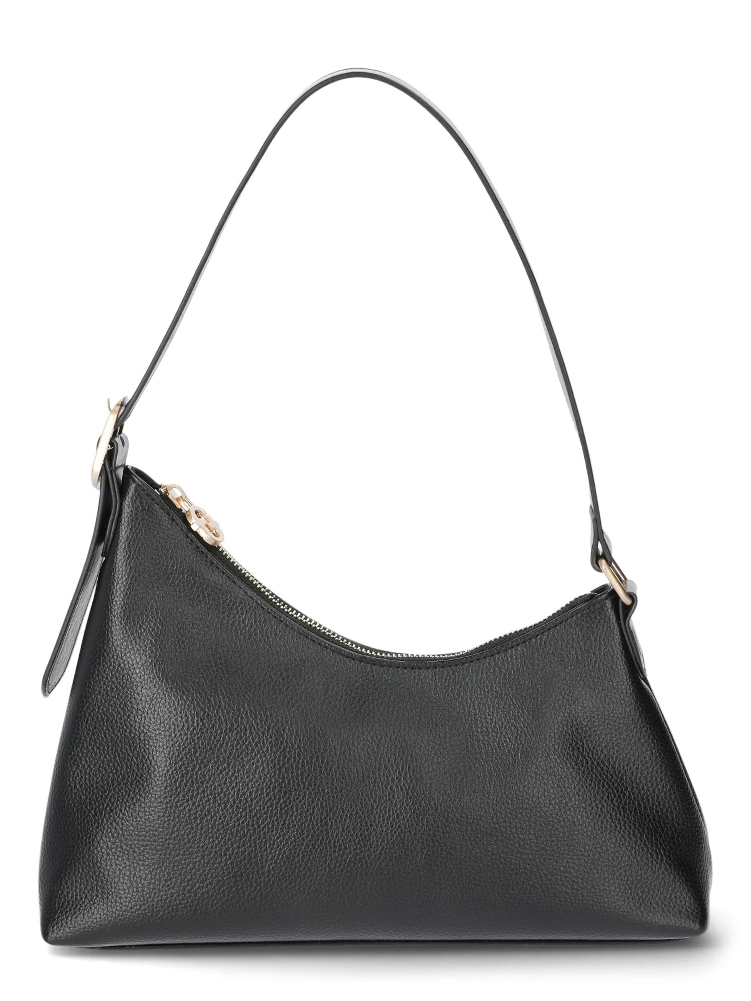 Time and Tru Women's Ashlyn Shoulder Handbag, Black | Walmart (US)