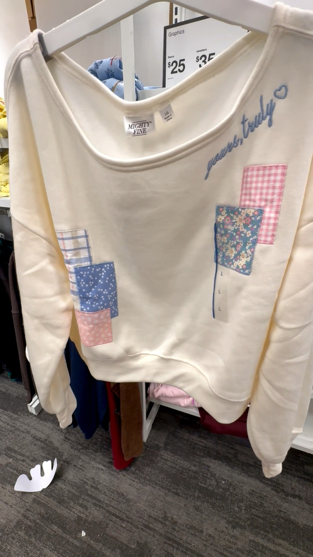 Target Patchwork Sweatshirt | Graphic Sweatshirt | One Shoulder Sweatshirt

#LTKSeasonal #LTKFindsUnder50 #LTKFindsUnder100