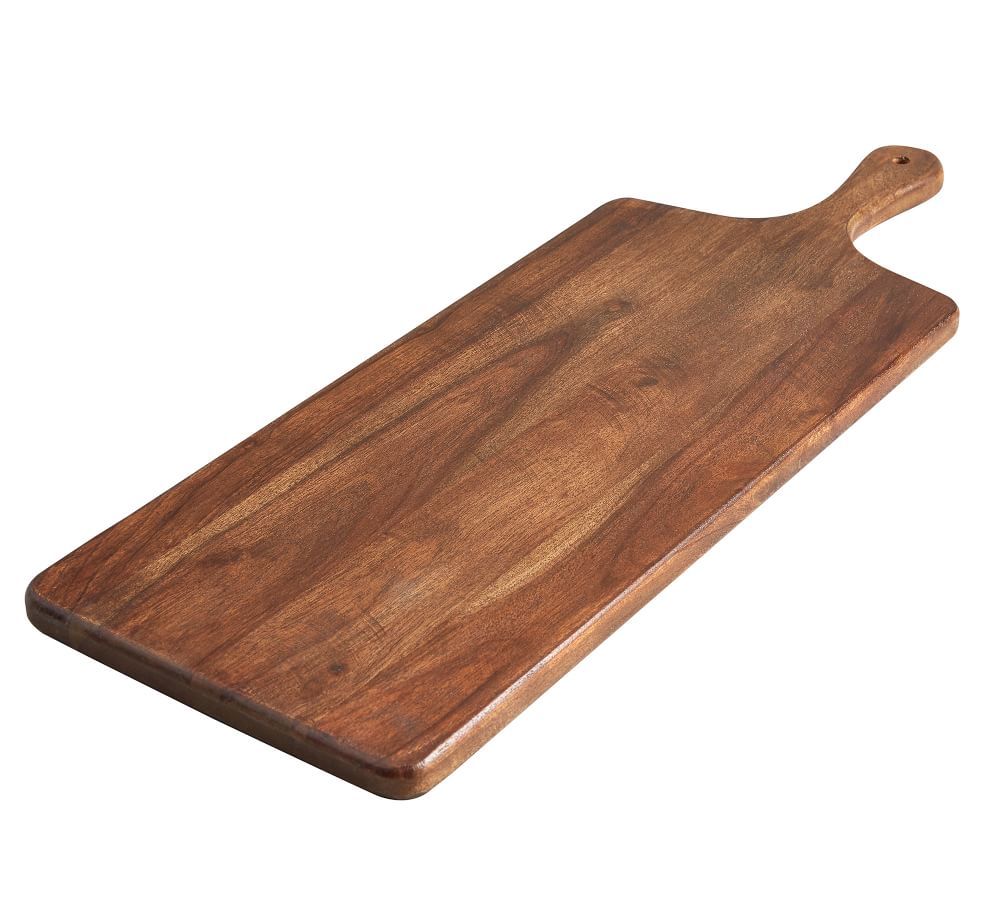 Chateau Acacia Wood Cheese Board, Large - Brown | Pottery Barn (US)