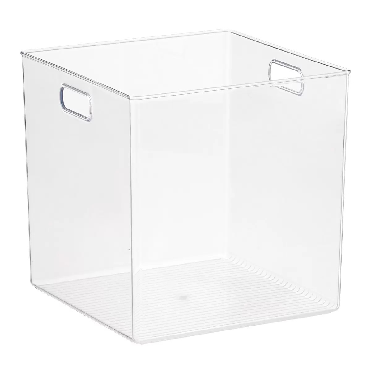 Linus Cube Bins with Handles | The Container Store