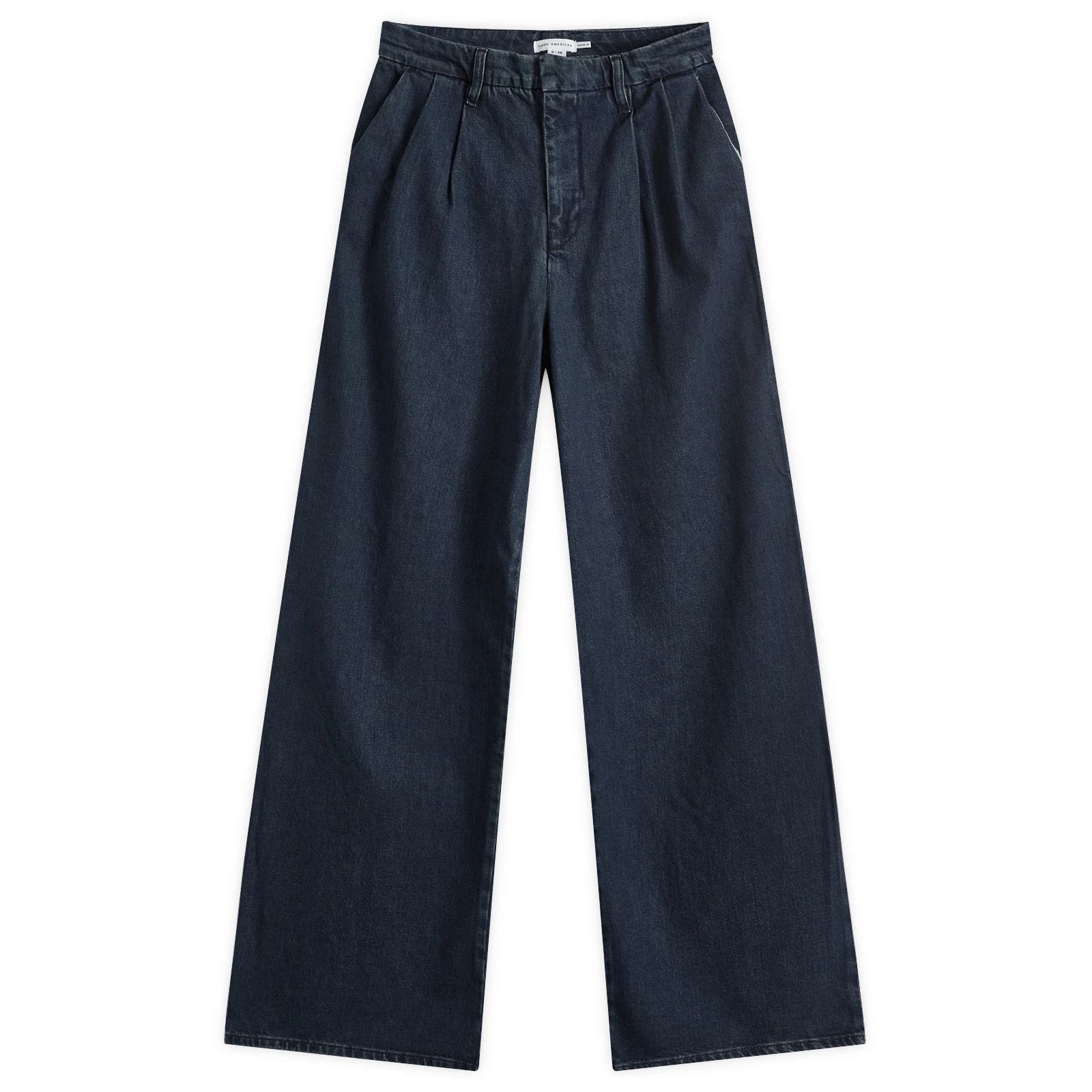 Good American Women's 90's Pleated Trouser in Indigo, Size 28"" | END. Clothing