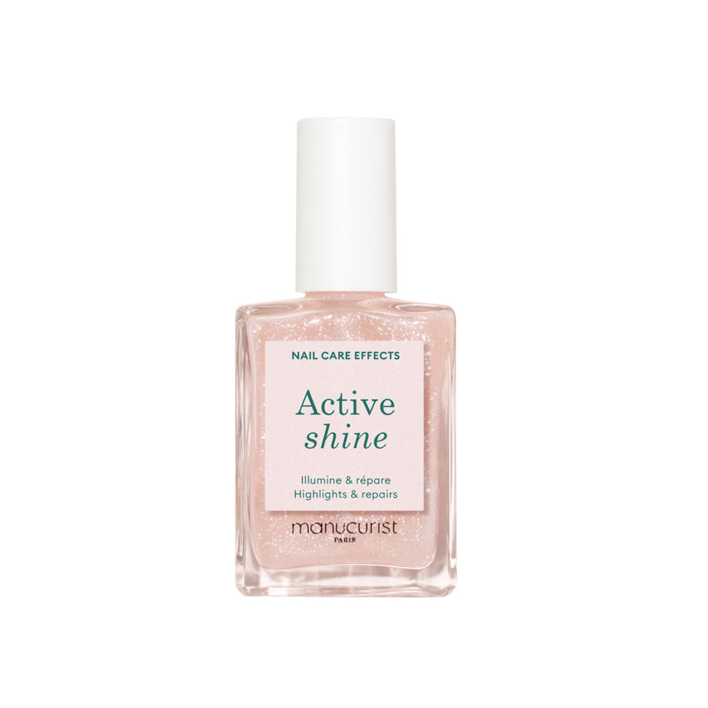 Manucurist Active Shine Nail Polish for Pearlescent Beige effect, Nail Strengthener and Growth | Ulta