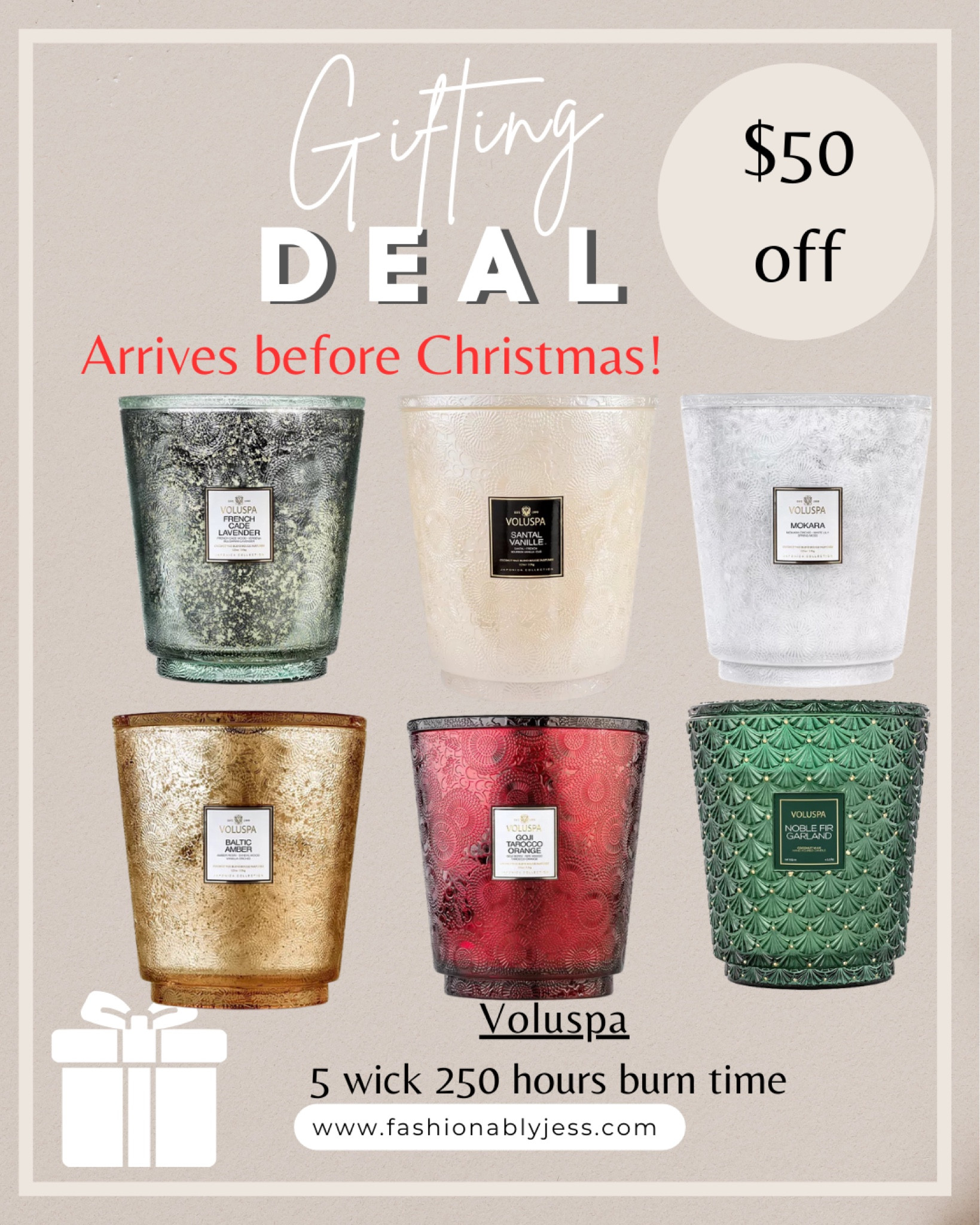 Big candles on sale, perfect holiday gift

#LTKHoliday #LTKover40 #LTKGiftGuide
