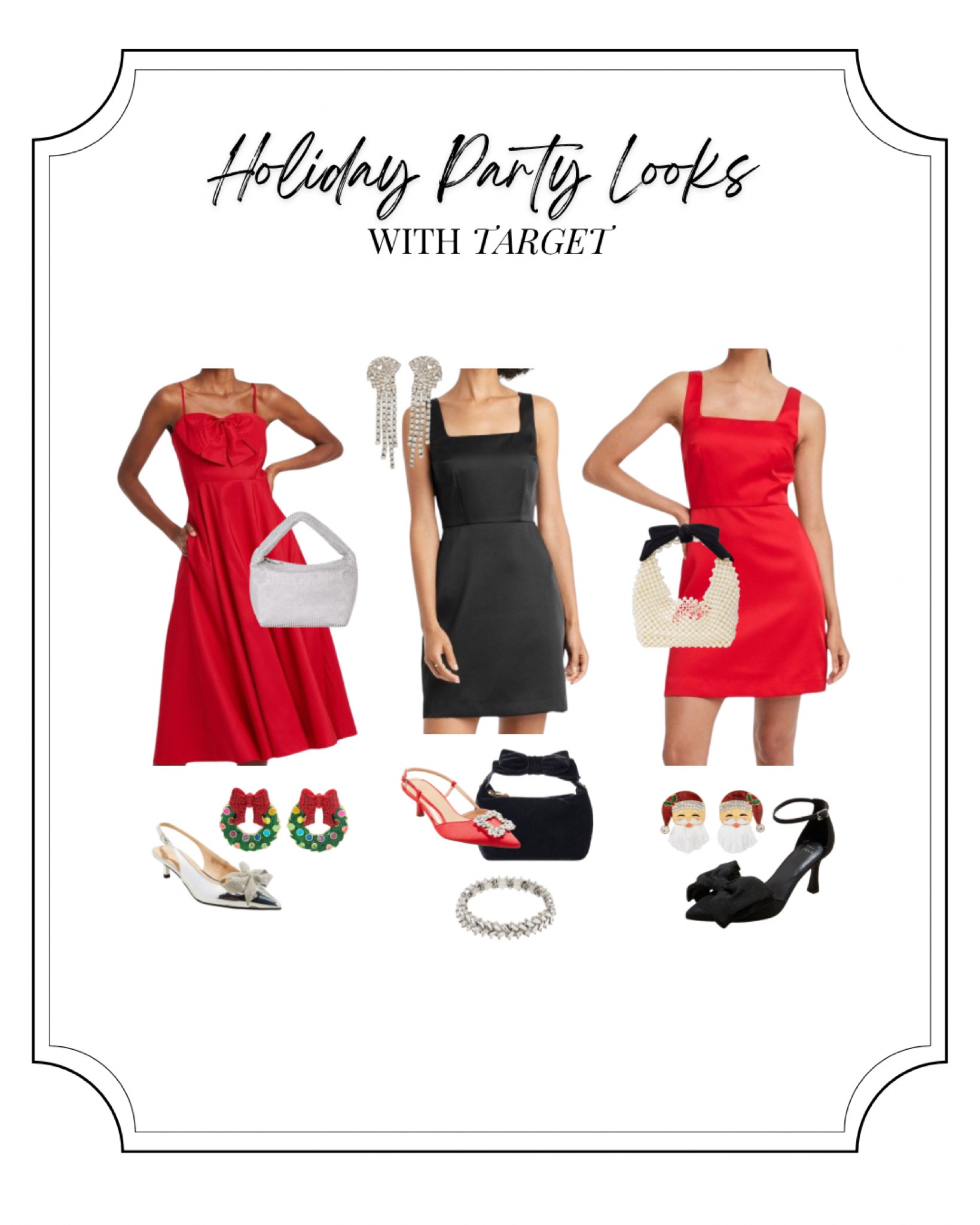 Completely fun + completely festive holiday party outfit ideas from @Target!

#LTKHoliday #LTKStyleTip #LTKSeasonal