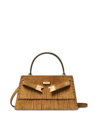 Lee Radziwill Petite Fringed Suede Top Handle Bag | Bloomingdale's (US)