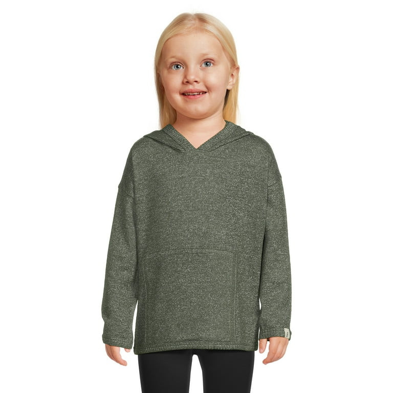 easy-peasy Toddler Girl Long Sleeve Hacci Hoodie, Sizes 12 Months-5T | Walmart (US)