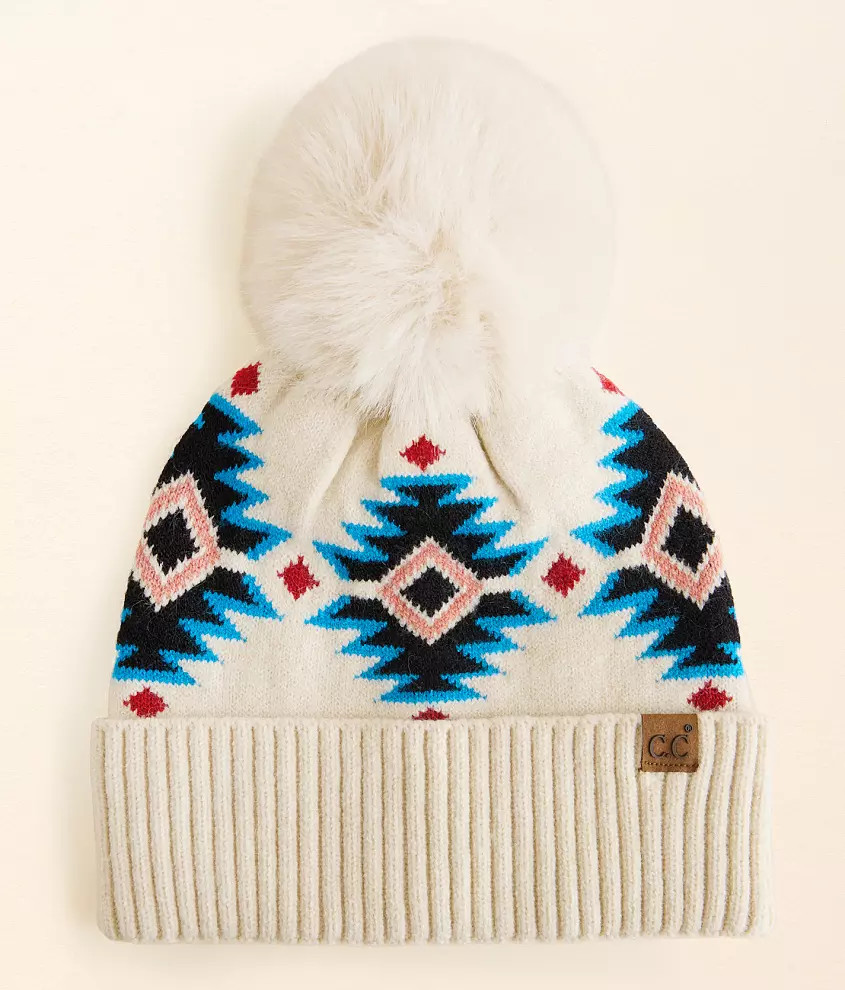 Southwestern Pom Beanie | Buckle