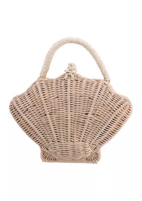 Nina Rattan Shell Minaudiere | Belk