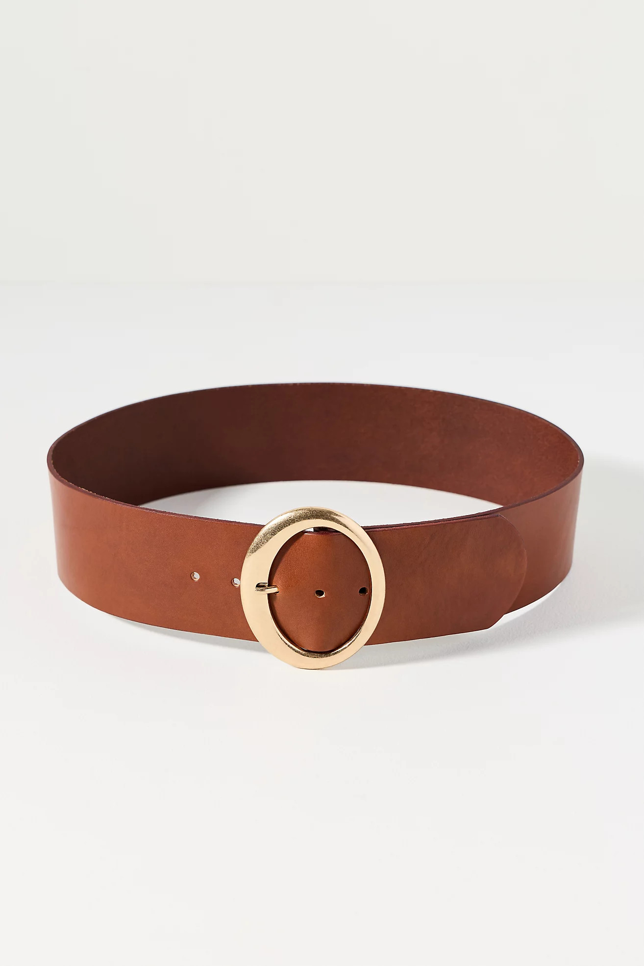 Wide Oval Buckle Belt | Anthropologie (US)