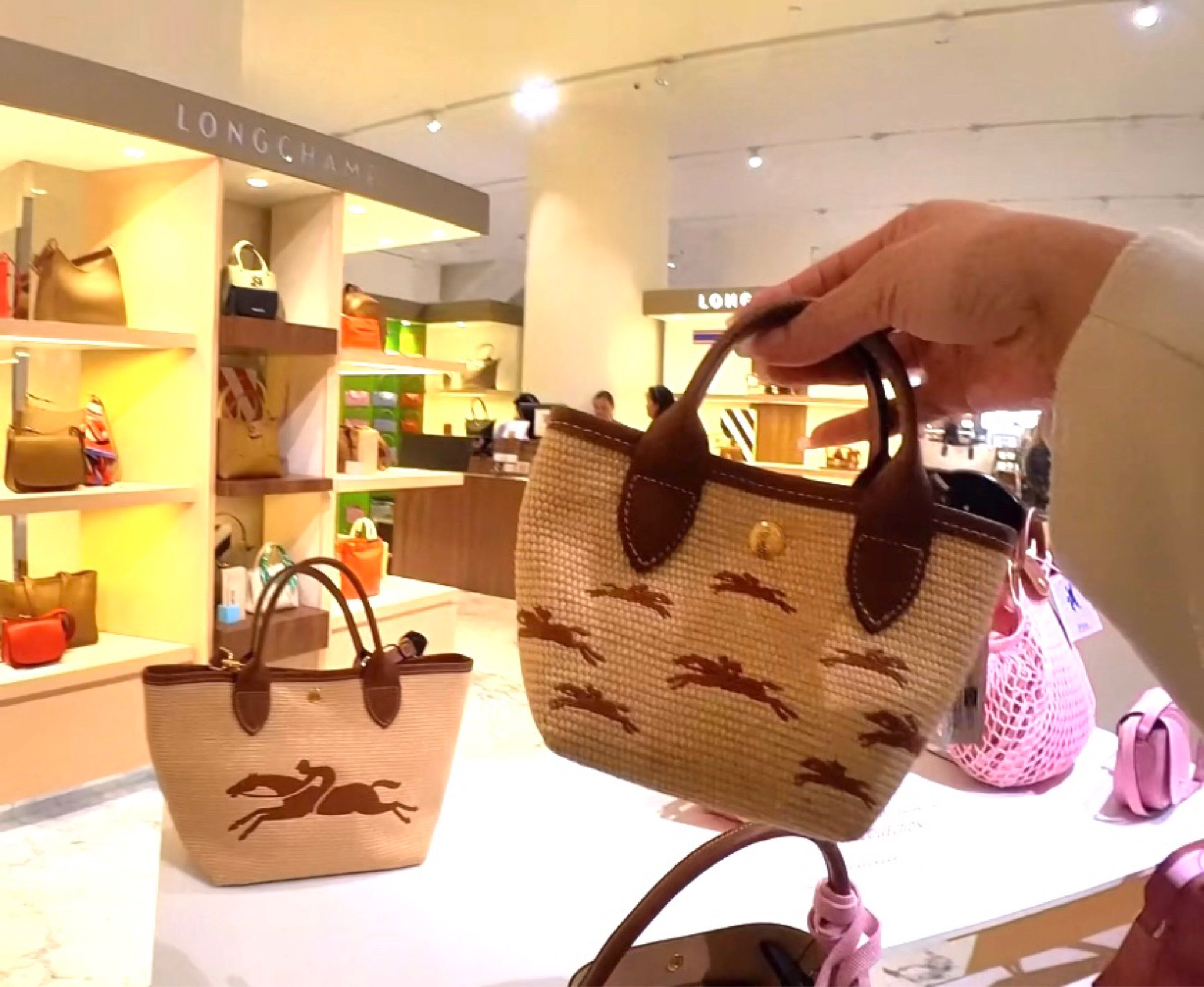 At Longchamp the other day. This bag is toooo cute 🤩

#LTKstyletip #LTKeurope #LTKitbag