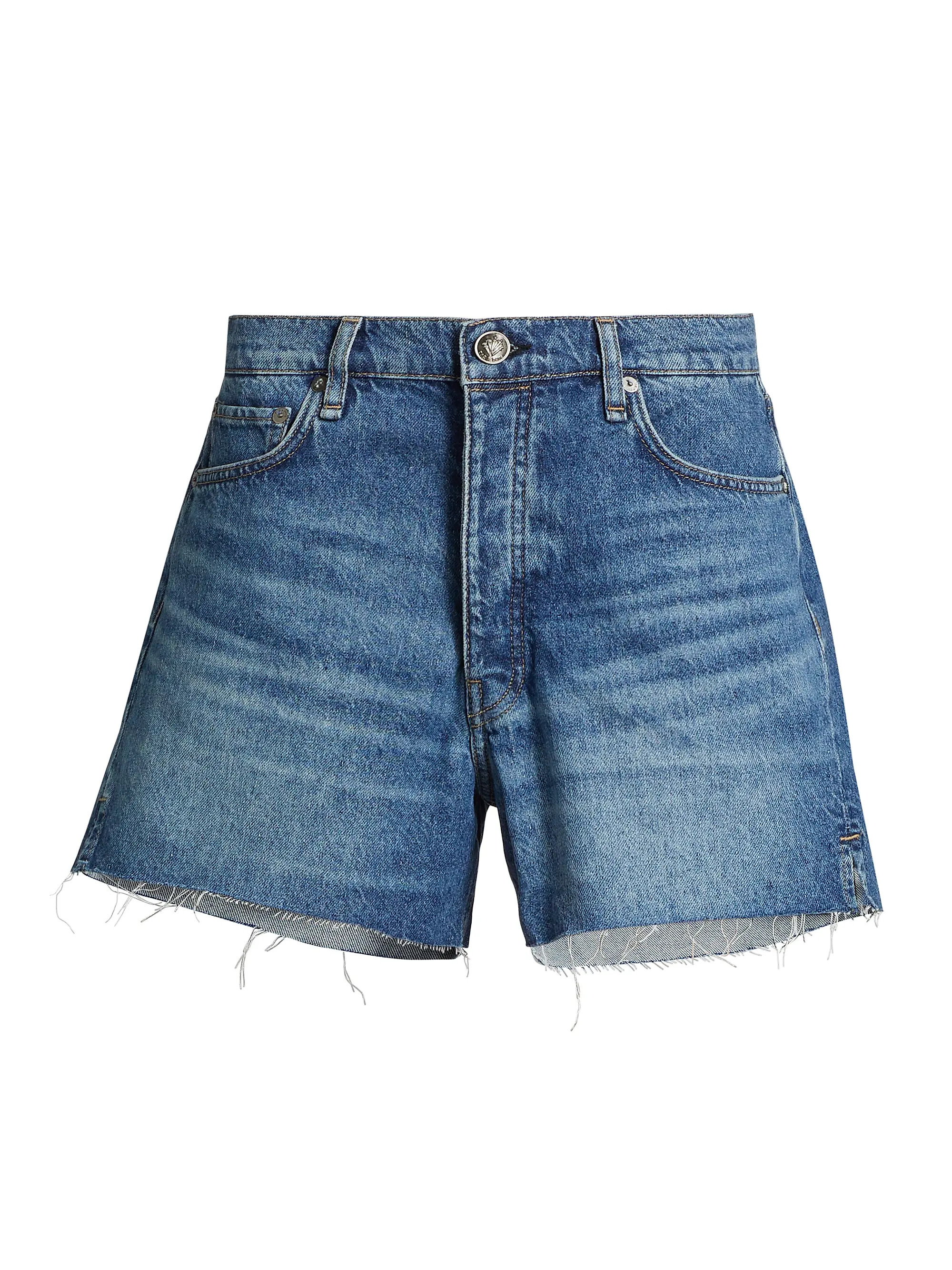 Cut-Off Denim Shorts | Saks Fifth Avenue