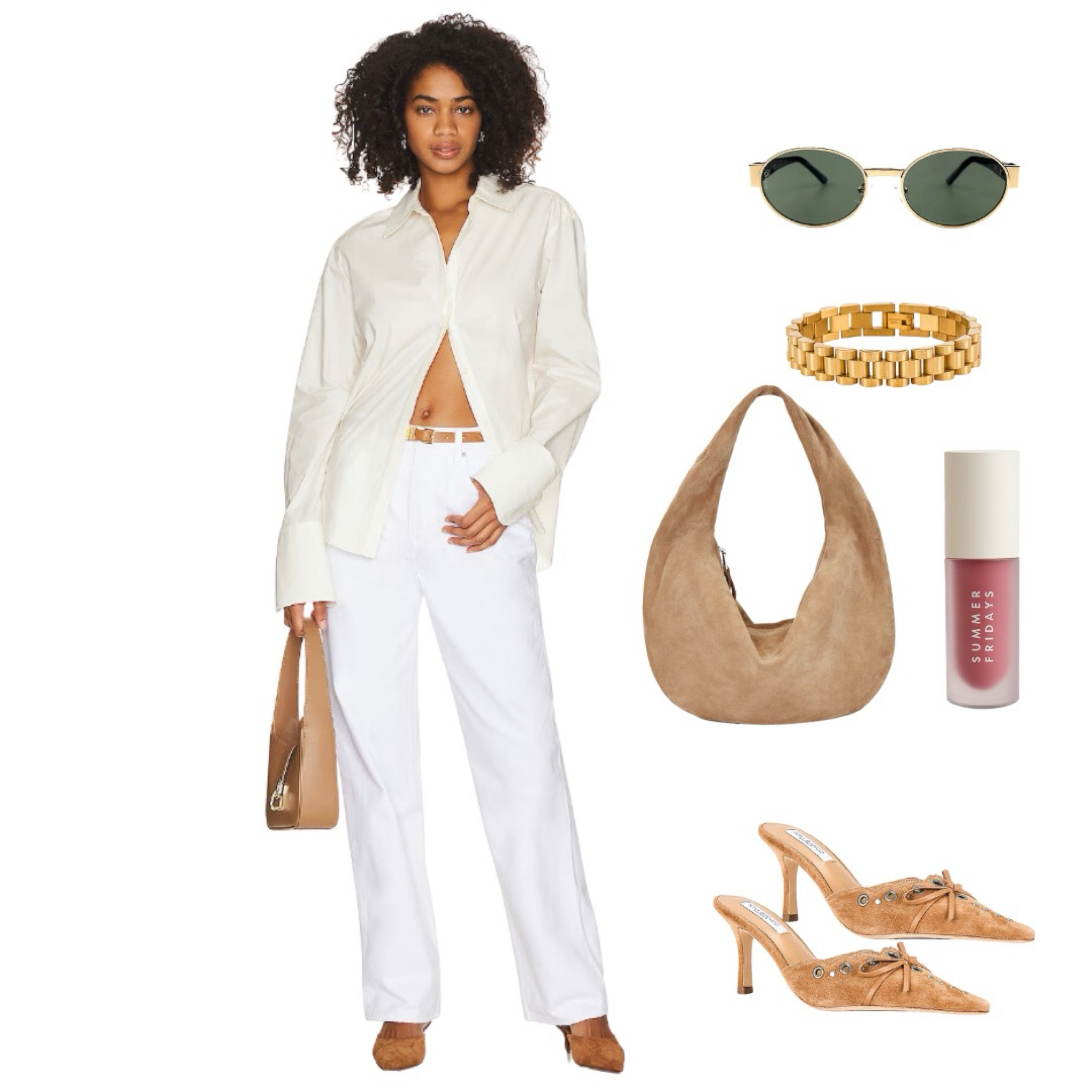 White spring outfit 🤍

White blouse, white pants, brown heels, brown purse, vacation outfit

#LTKfindsunder100 #LTKstyletip #LTKSeasonal