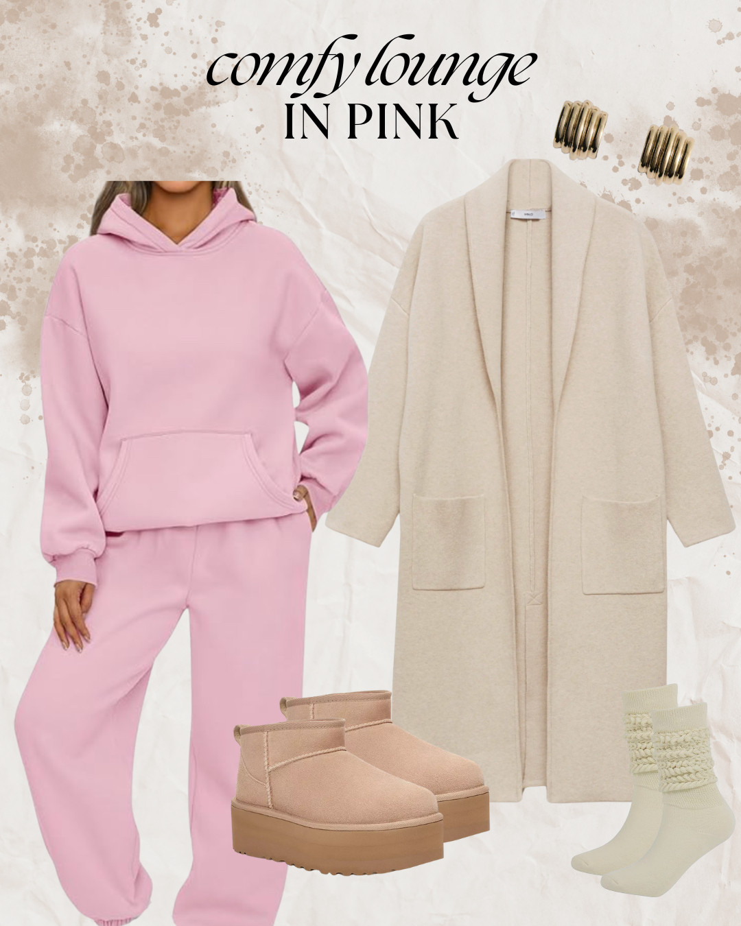 OBSESSED with pink and cream! I ordered size XL
 

 #LTKMidsize #LTKPlusSize #LTKTravel