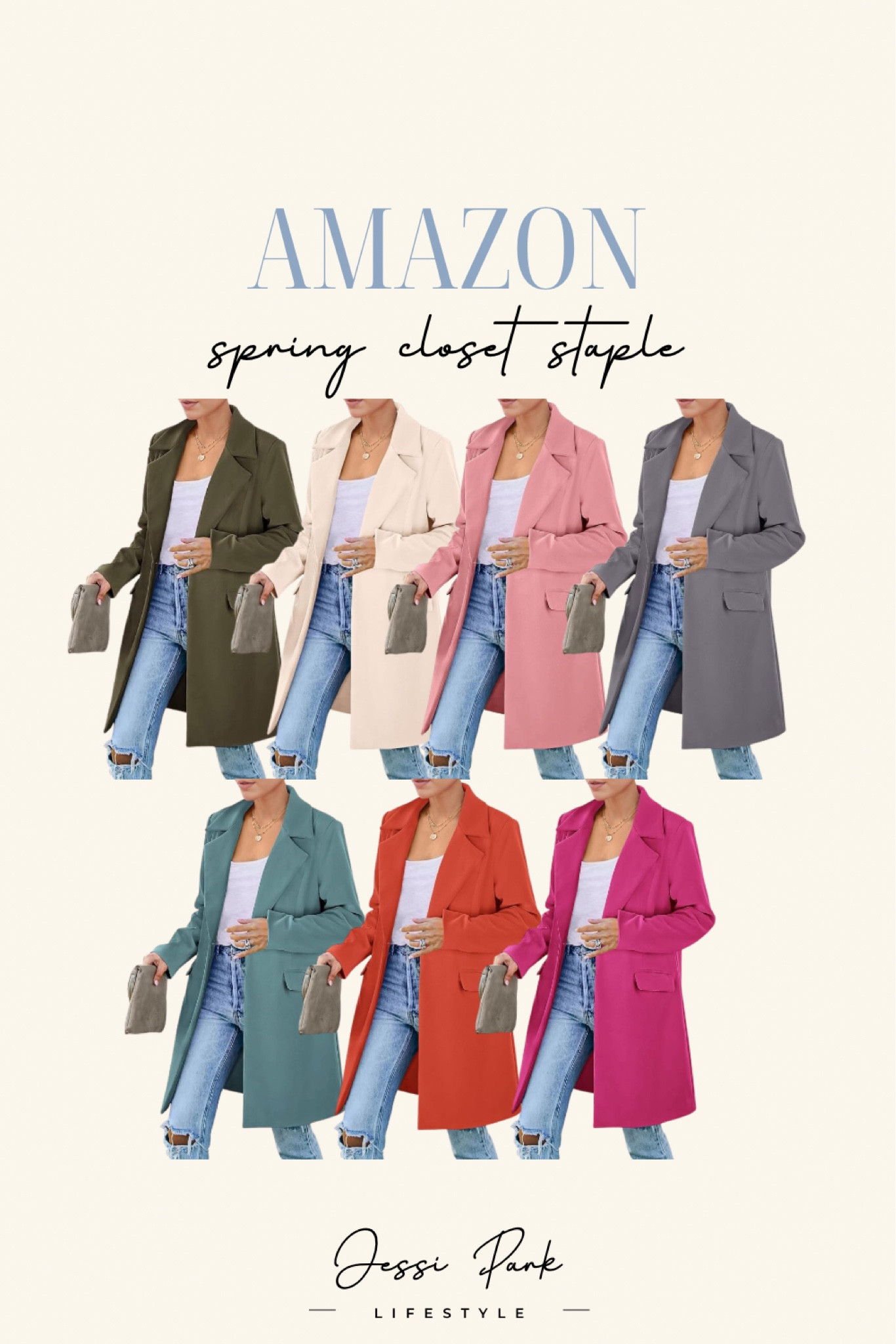 Light, fresh and stylish blazer for spring! Goes with anything as a staple piece 😍

#LTKSpringSale