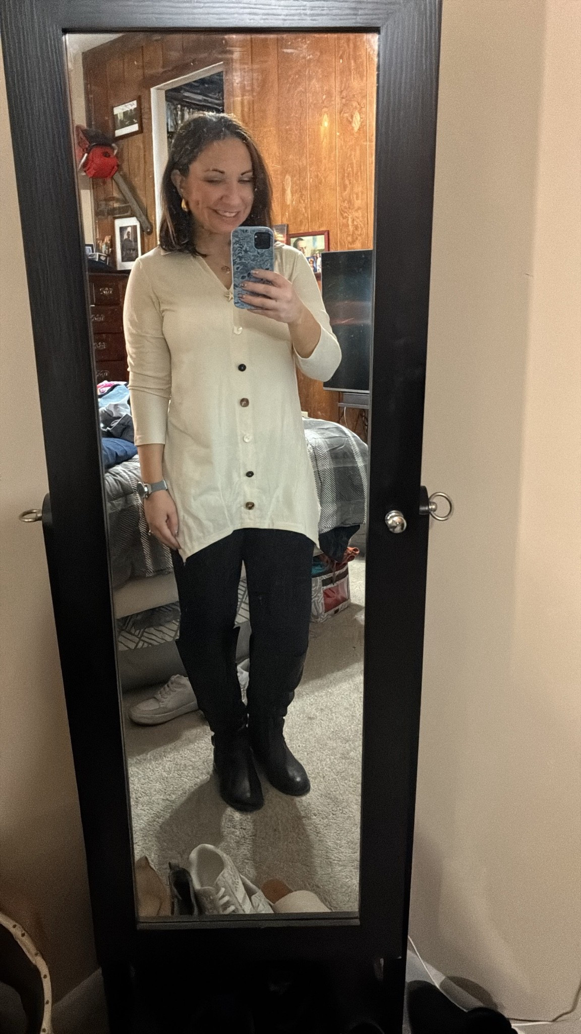 Easy ootd - tunic that fits petite

#LTKootd #LTKgrwm #LTKPetite