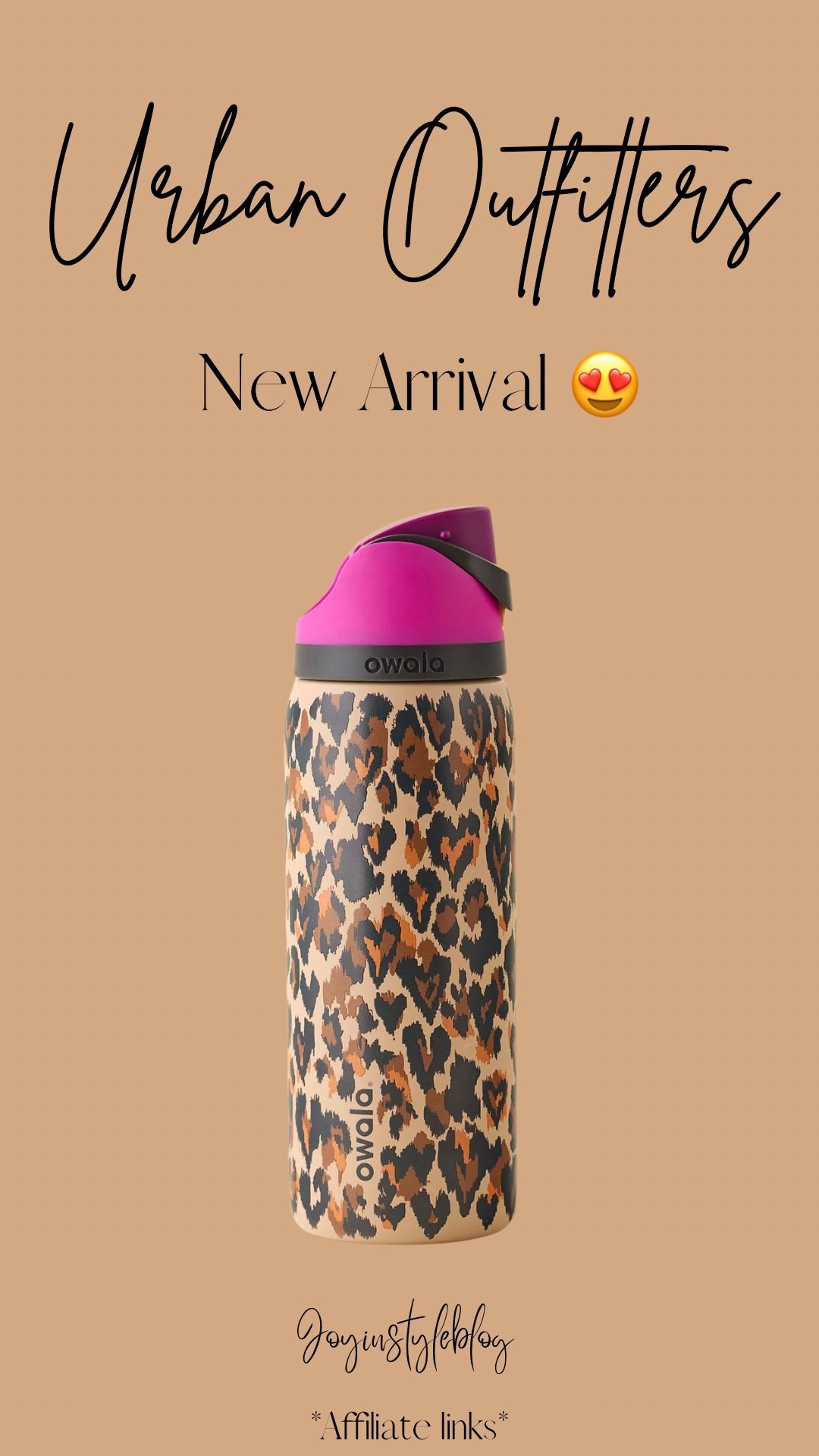 Owala UO Exclusive Wild At Heart FreeSip 32 oz Water Bottle

#LTKfitnessgoals #LTKTravel #LTKActive