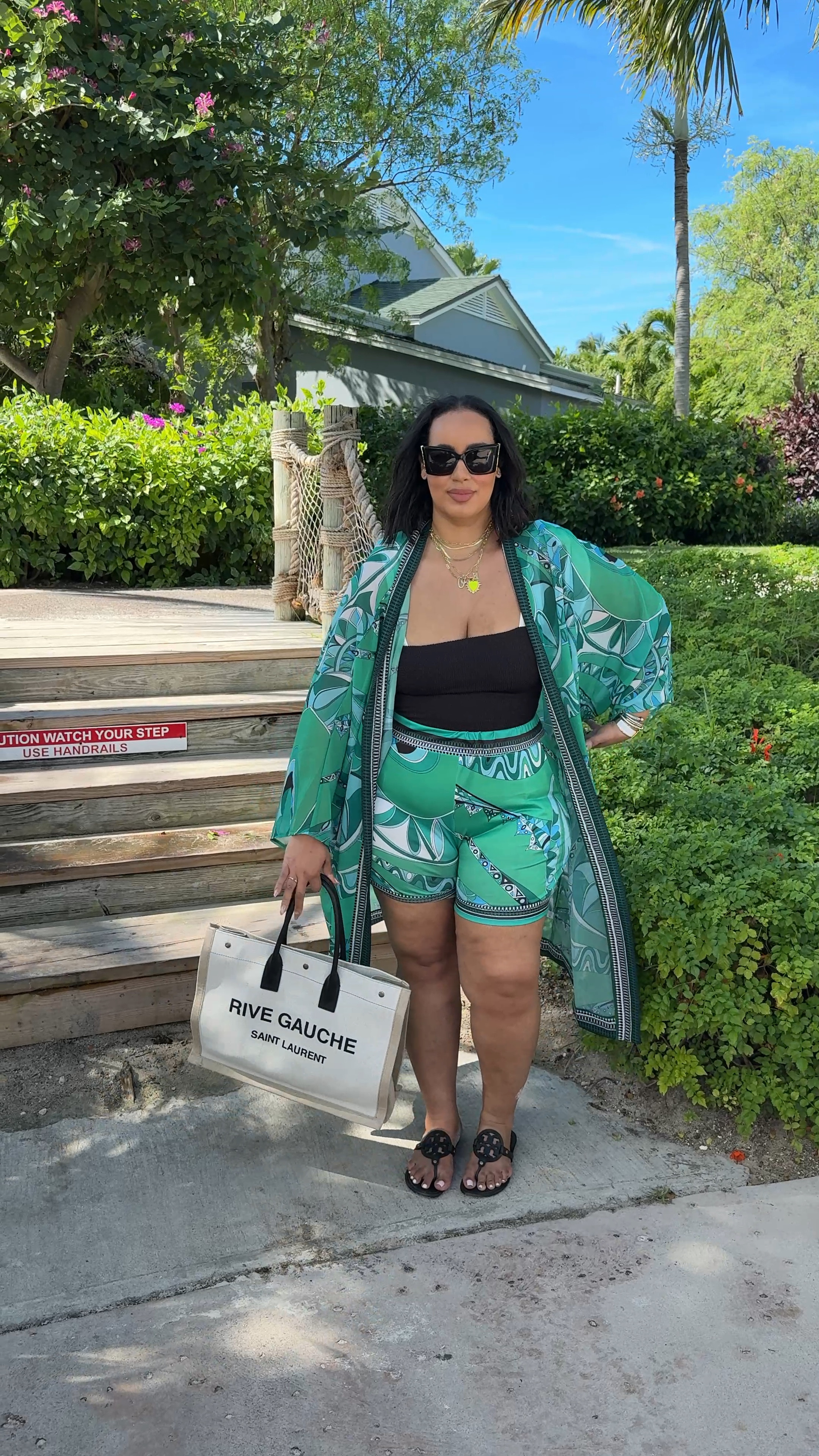 Love this swimsuit coverup from amazon. Wearing the xxl and the shorts are very stretchy and a great length

#LTKFindsUnder50 #LTKSwim #LTKPlusSize