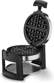 Cuisinart Flip Belgian Waffle Maker, NonStick, Stainless Steel, 1" Thick | Amazon (US)