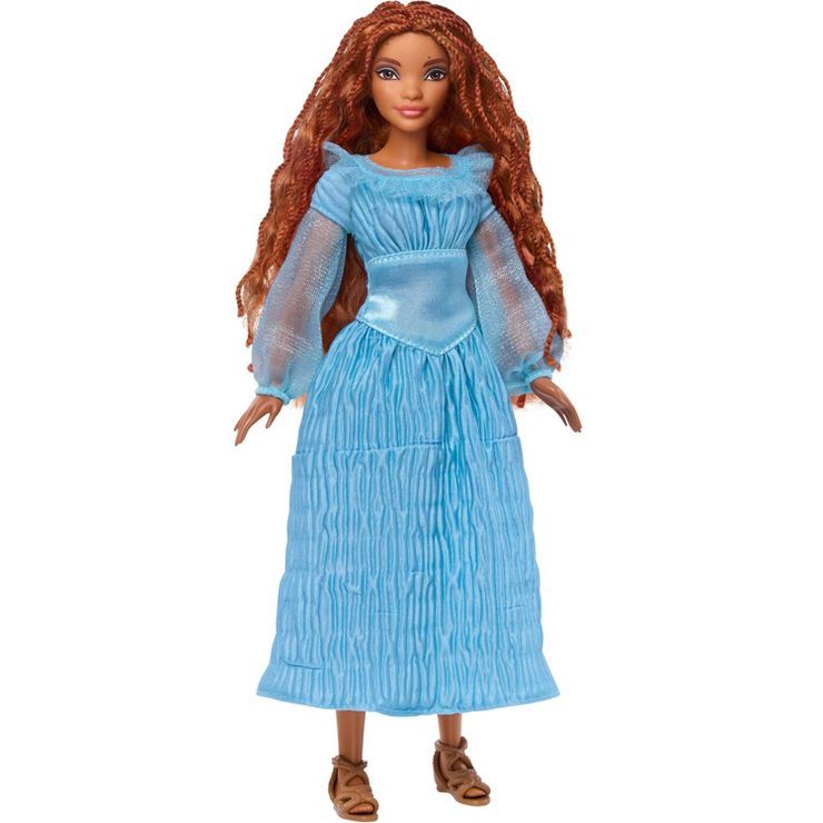 Disney The Little Mermaid Ariel Doll on Land in Signature Blue Dress | Target