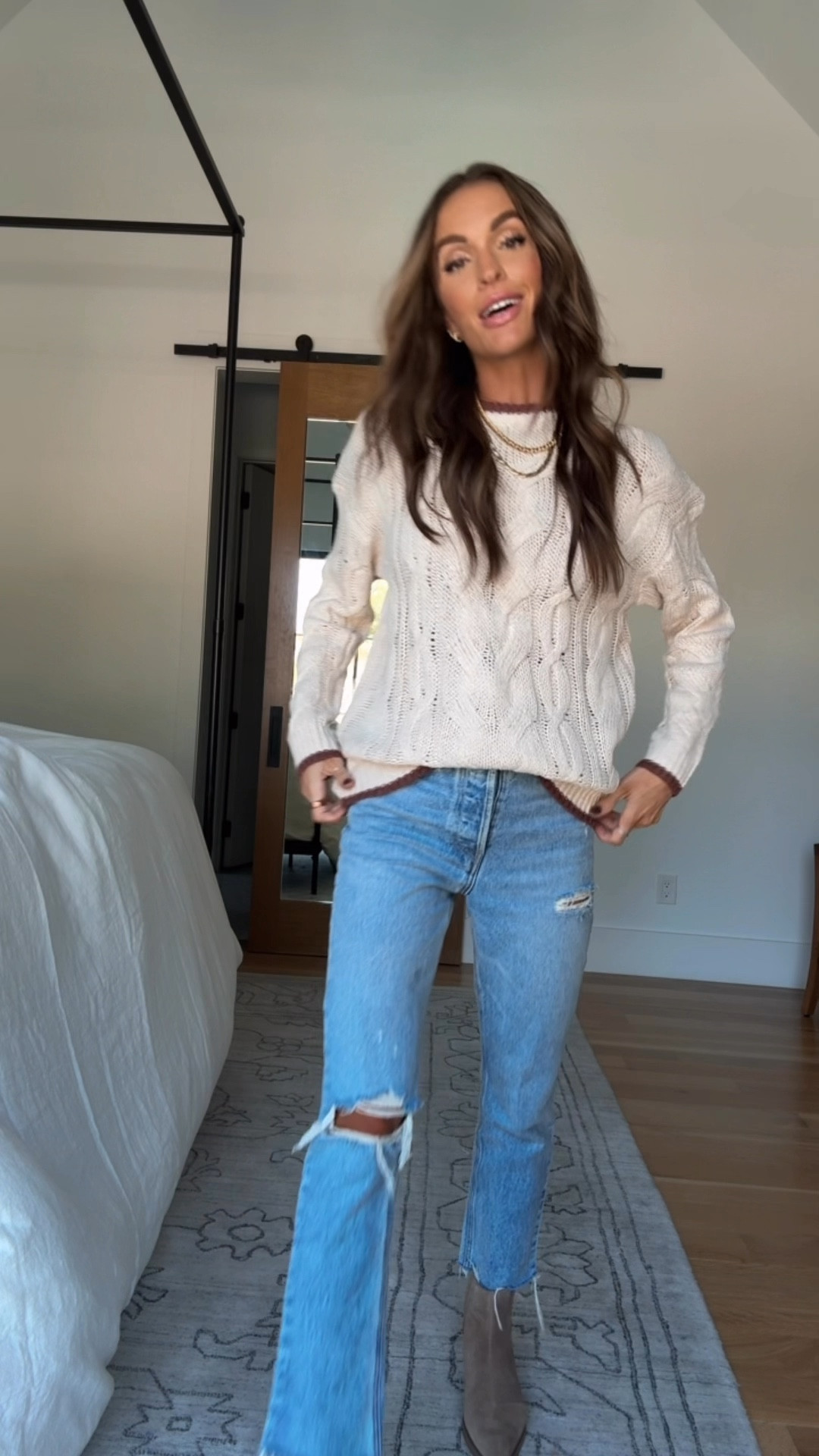 $34 amazon sweater! 🤍 wearing size small 

#LTKFindsUnder50