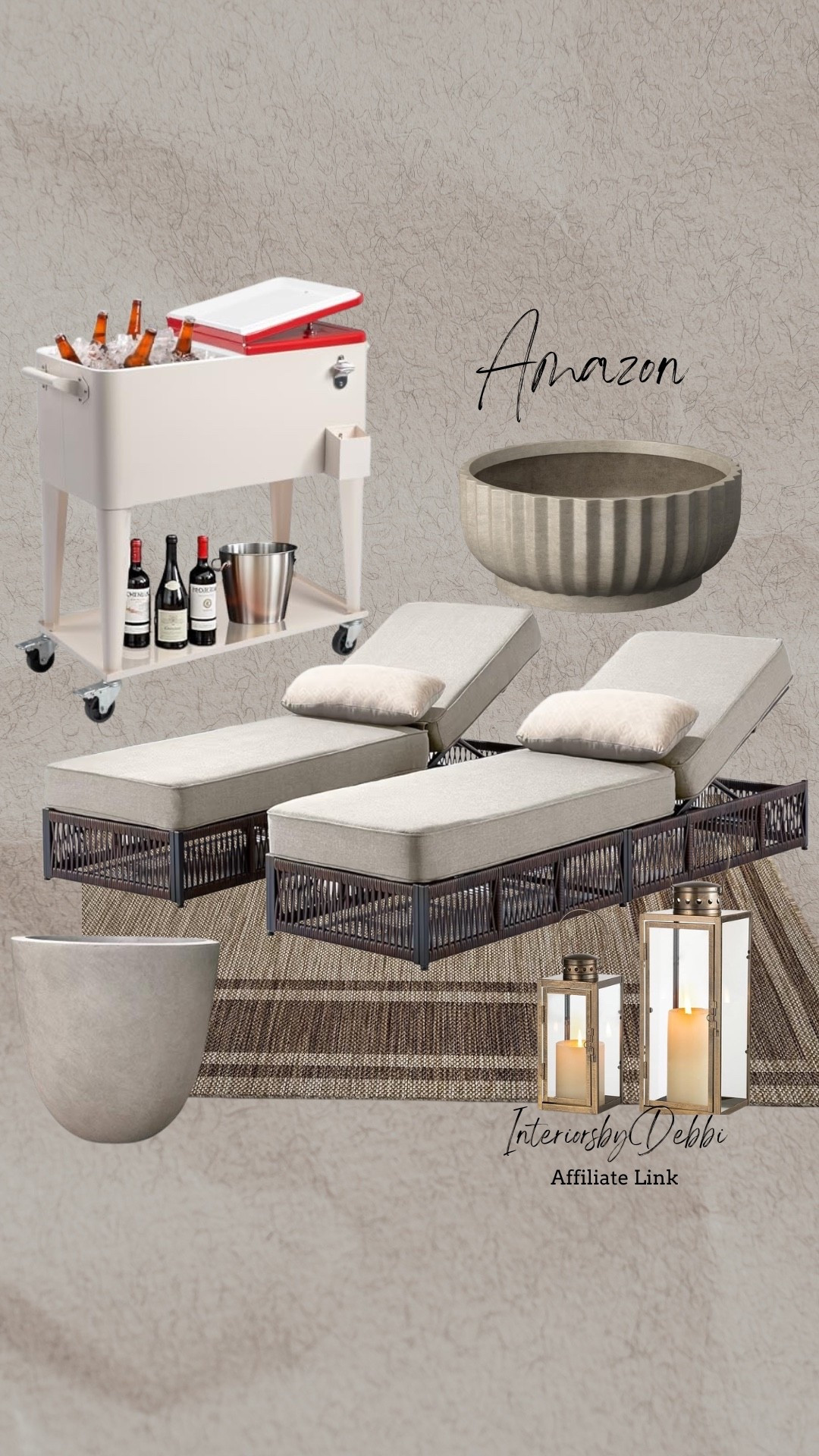 Amazon Finds
Chaise lounges, outdoor rug, transitional home, modern decor, amazon find, amazon home, target home decor, mcgee and co, studio mcgee, amazon must have, pottery. barn, Walmart finds, affordable decor, home styling, budget friendly, accessories, neutral decor, home finds, buy new arrival, coming soon, sale alert, high end look for less, Amazon favorites, Target finds, cozy, modern, earthy, transitional, luxe, romantic, home decor, budget friendly decor #amazonhome

#LTKSeasonal #LTKHome