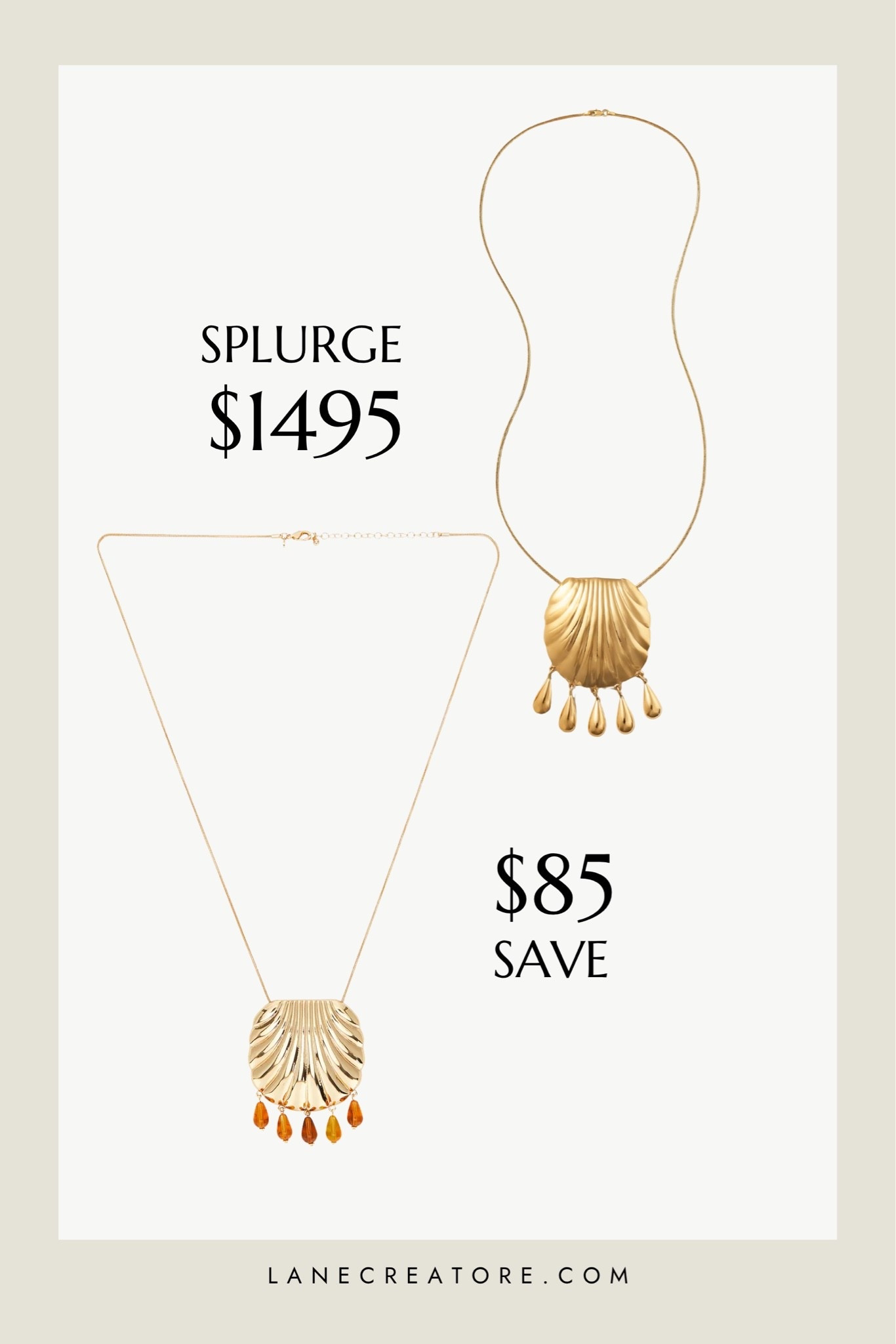 Juju Vera Petra Necklace Dupe. Splurge or save? ✨
.
.
.
Tags:
juju vera petra necklace dupe. juju vera necklace dupe. juju vera jewelry dupe. petra necklace dupe. juju vera inspired necklace. shell pendant necklace. gold shell necklace. statement pendant necklace. gold pendant necklace. designer jewelry dupe. luxury jewelry dupe. coastal jewelry. beach inspired jewelry. vacation jewelry. ✨