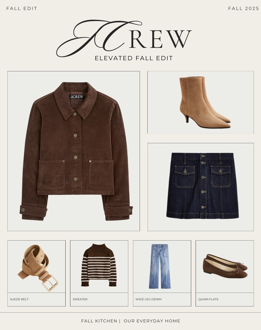 Fall fashion finds from JCrew 
Teacher outfits 

#LTKFindsUnder100 #LTKOver40 #LTKStyleTip