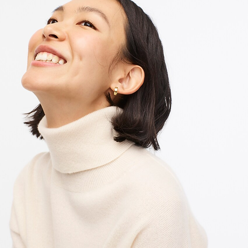 Relaxed-fit cashmere turtleneck sweater | J. Crew US