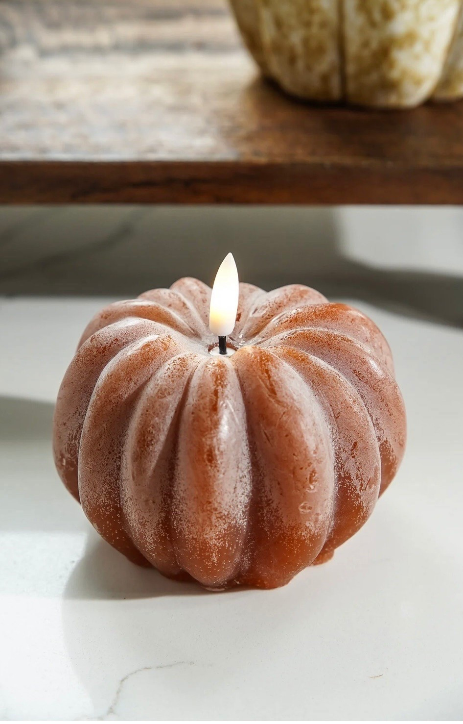 $17 pumpkin candle!