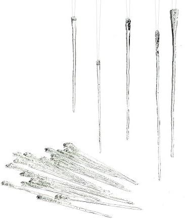 Department 56 Glass Icicle Ornament (Set of 24) | Amazon (US)