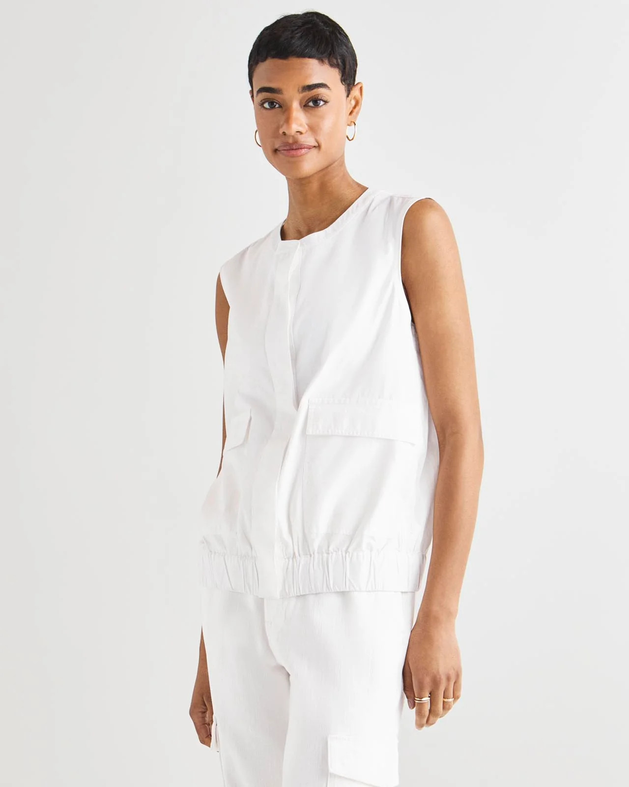 Chase Poplin Vest | Splendid | Splendid