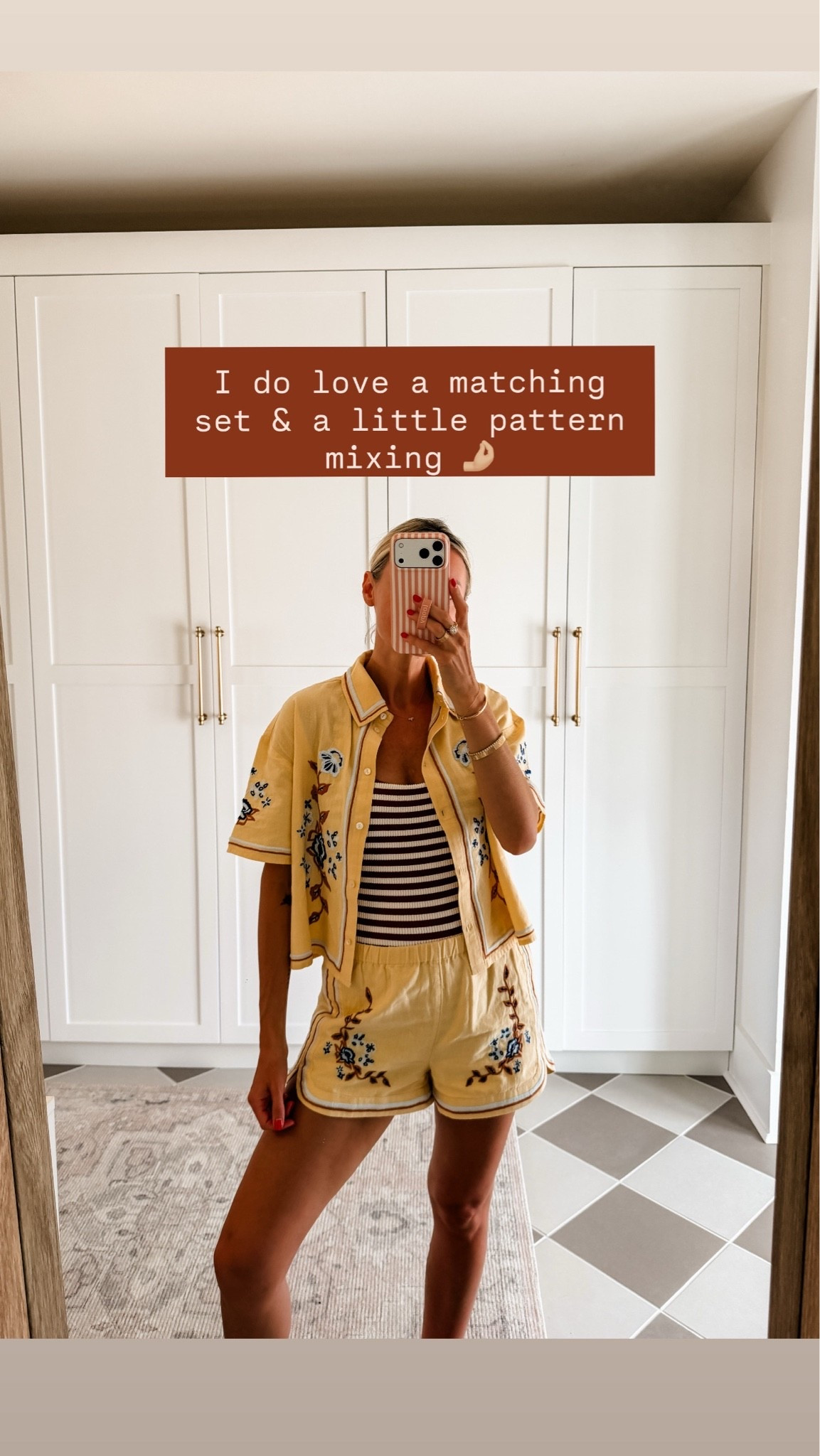 Love the details of this matching set! And, I love mixing patterns in looks! Seriously such a great way to make your outfits more intriguing!

Loverly Grey, summer outfit, matching set, cover up, vacation looks 

#LTKSwim #LTKSeasonal