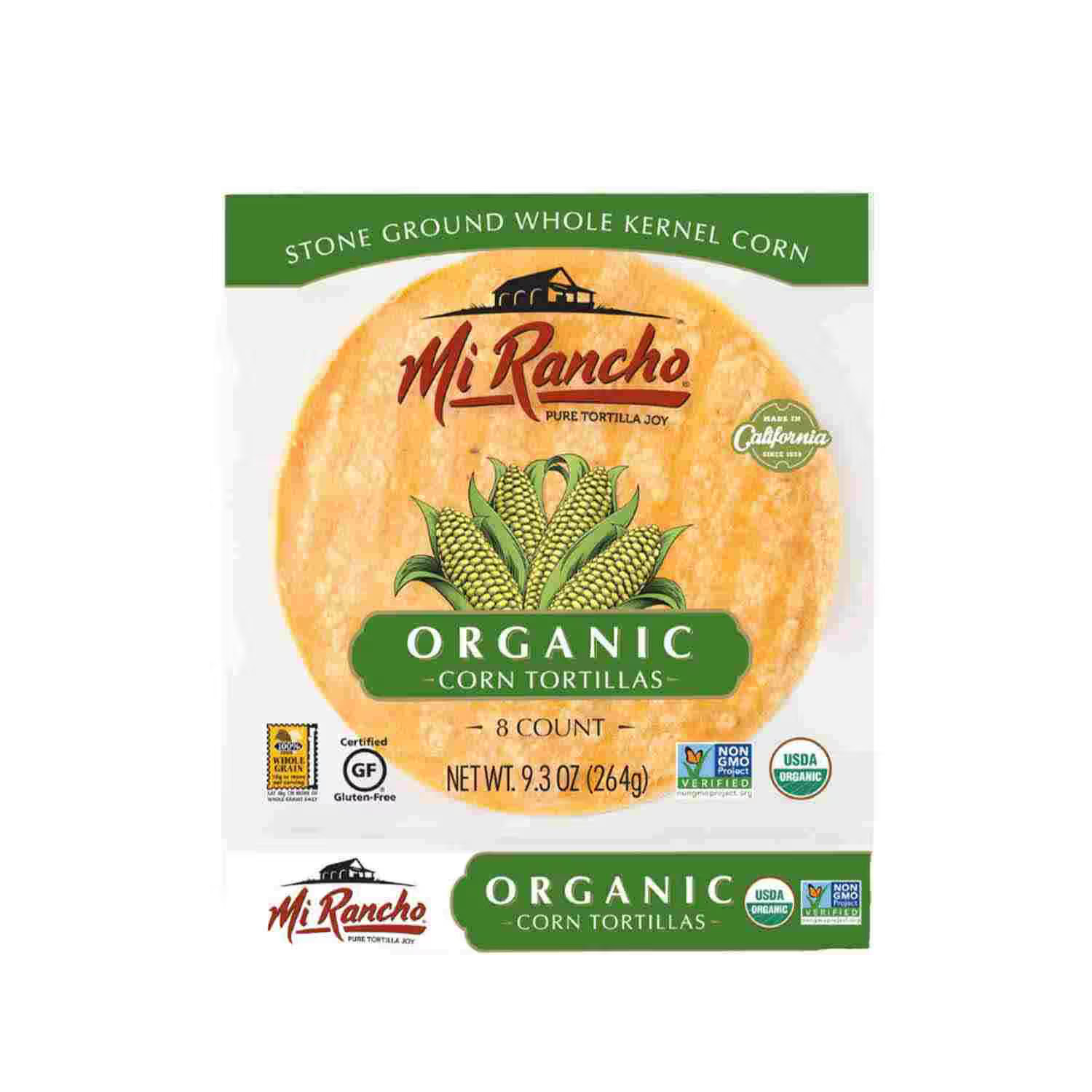 Organic Corn Tortillas, 9.33 Oz (8 Ct) | Misfits Market