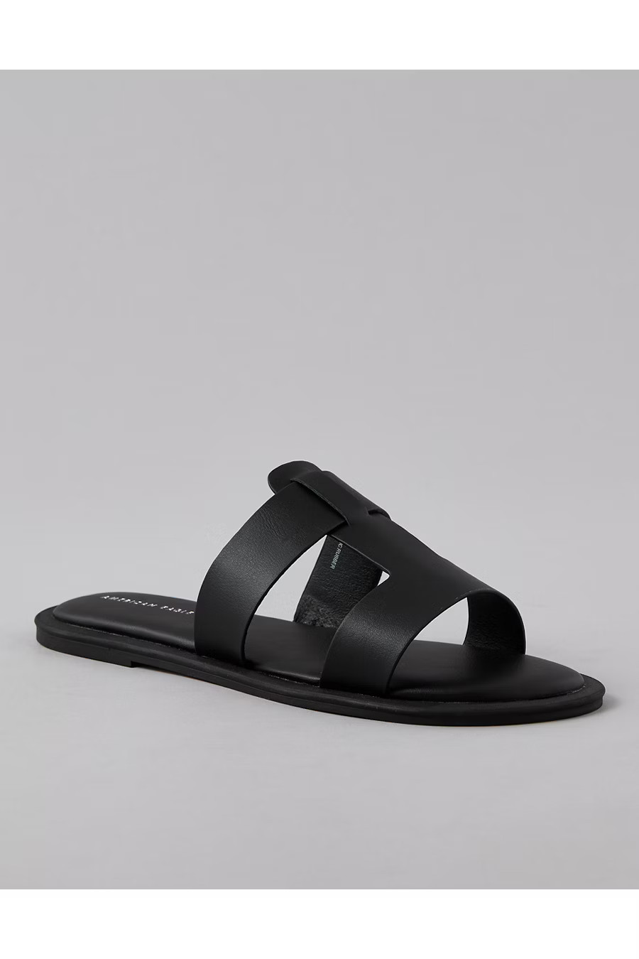 AE Slide Sandal Women's Black 8 1/2 | American Eagle Outfitters (US & CA)
