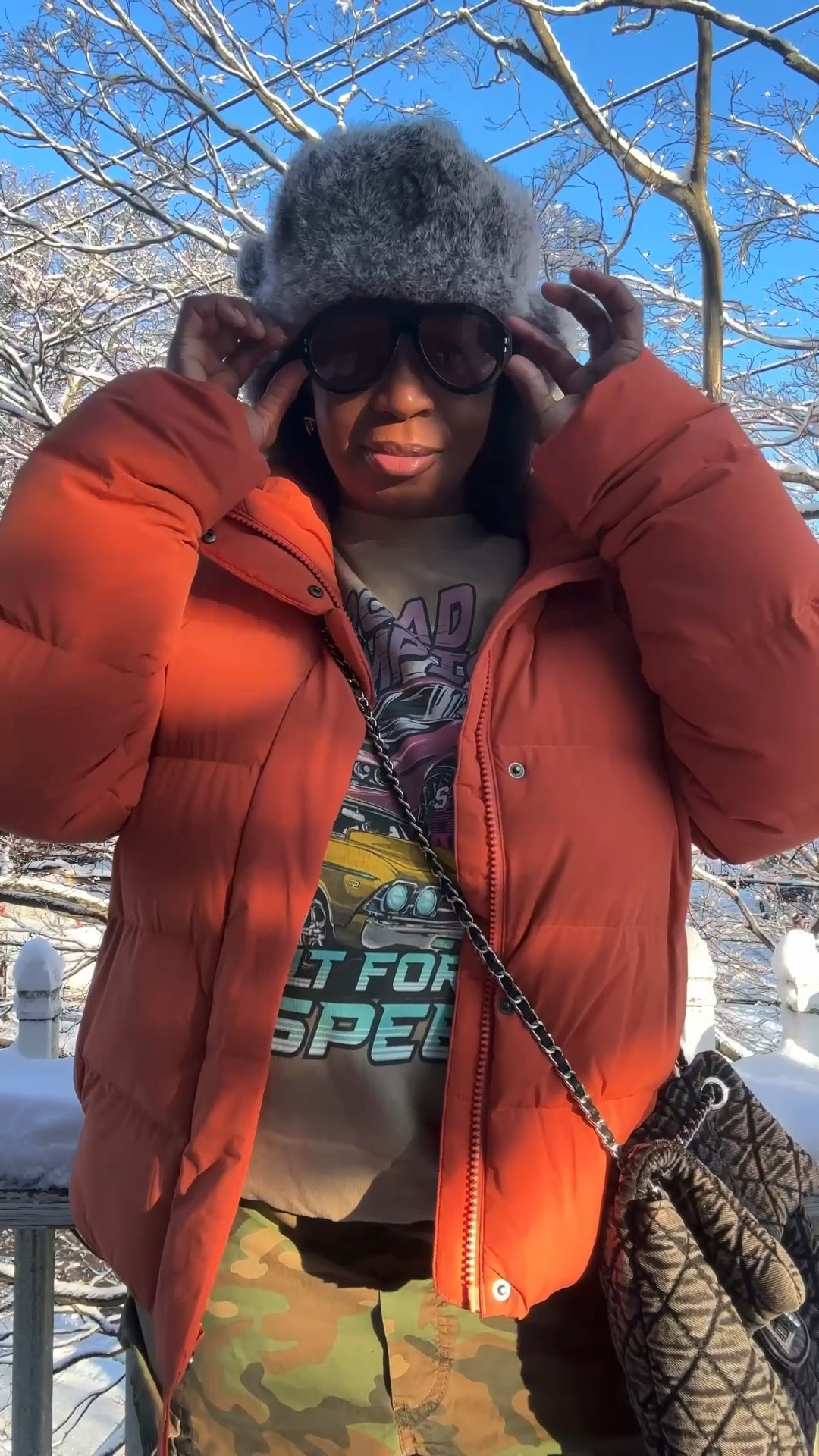 Winter OOTD:
Jacket is XL
Top is Fashion Nova
Pants are AE (old)


#LTKSeasonal #LTKPetite #LTKMidsize