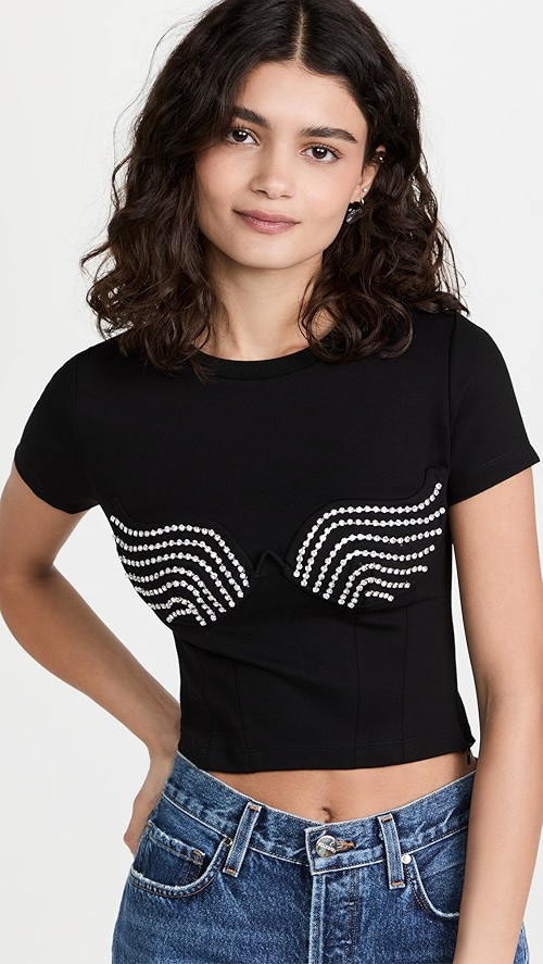 Area Crystal Cup T Shirt | SHOPBOP | Shopbop