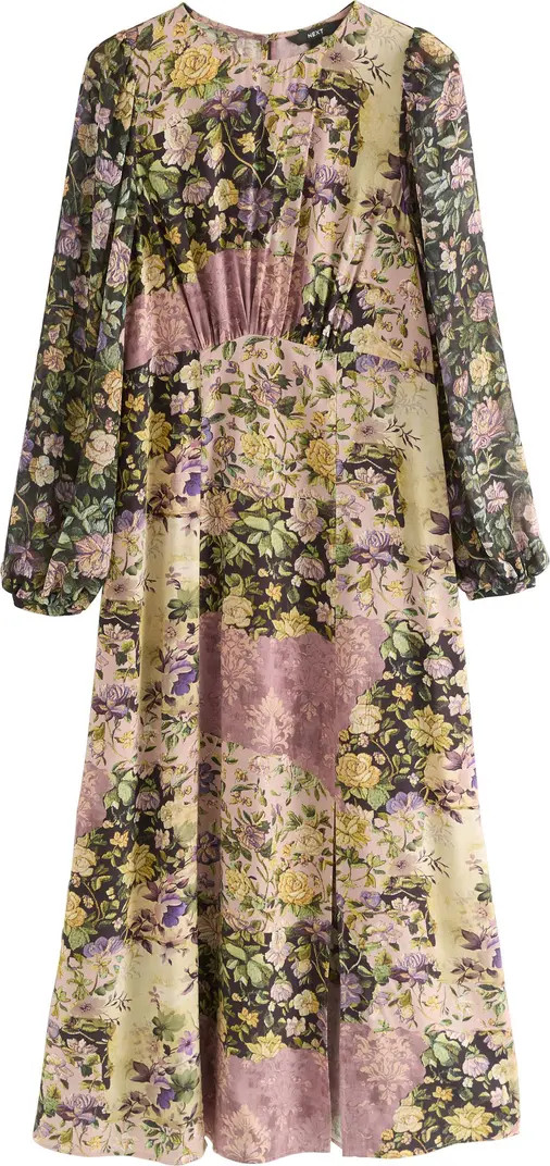 Floral Long Sleeve Maxi Dress | Nordstrom
