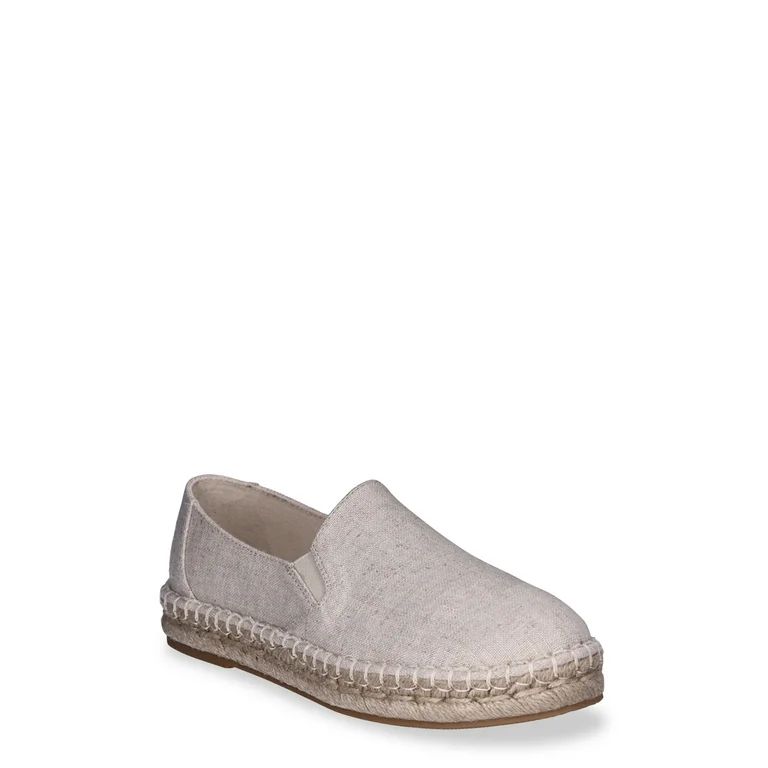Time and Tru Women's Espadrille Slip On Shoes, Sizes 6-11 | Walmart (US)