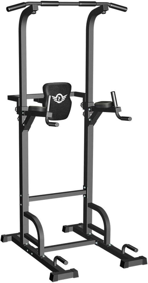 Sportsroyals Power Tower Dip Station Pull Up Bar for Home Gym Strength Training Workout Equipment... | Amazon (US)