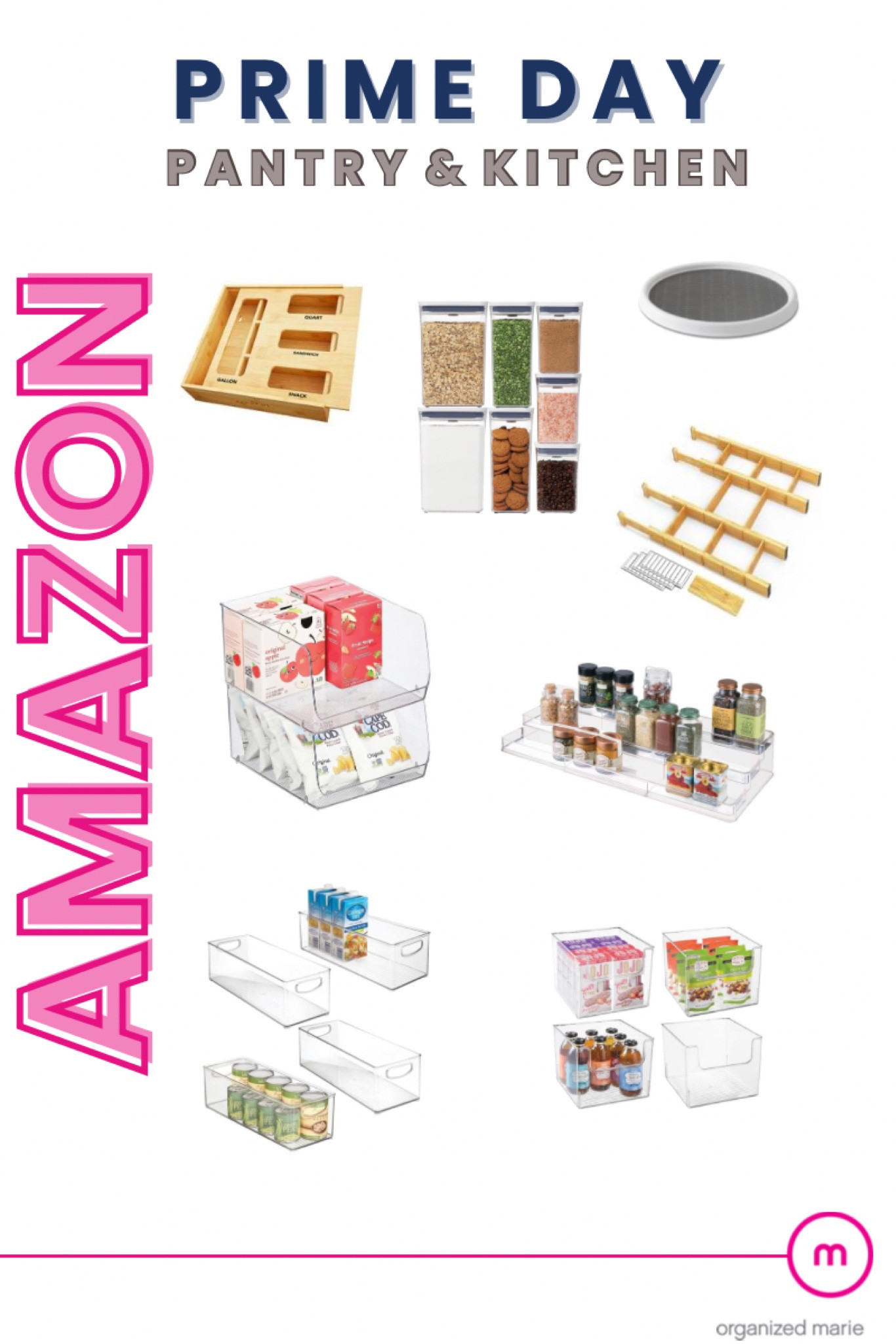 Pantry and Kitchen Organization Amazon Prime Day 

#LTKxPrimeDay #LTKFind #LTKunder50
