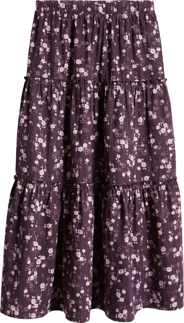 Treasure & Bond Kids' Floral Print Tiered Skirt | Nordstrom | Nordstrom