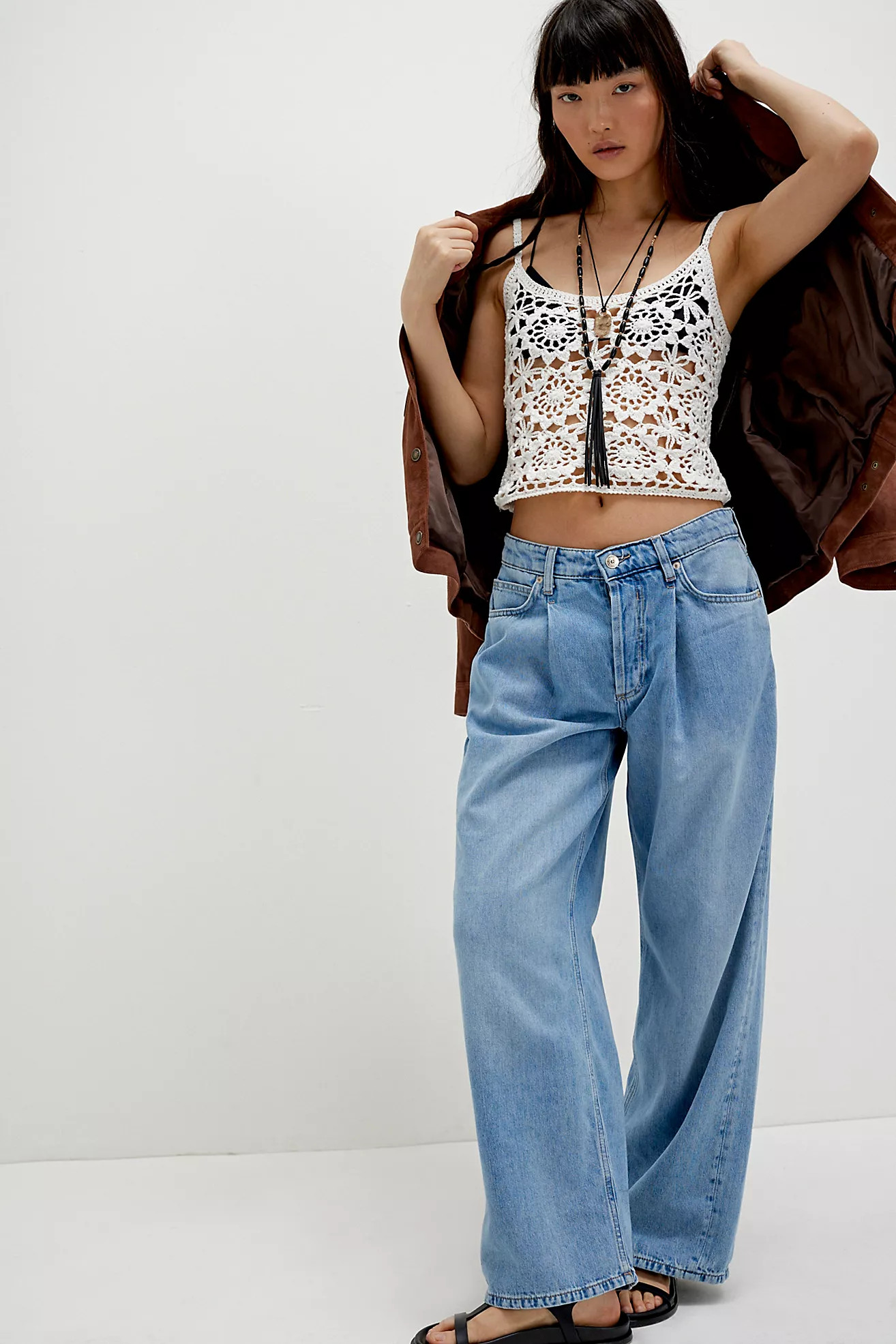 We The Free Guessing Game Trouser Jeans | Free People (Global - UK&FR Excluded)